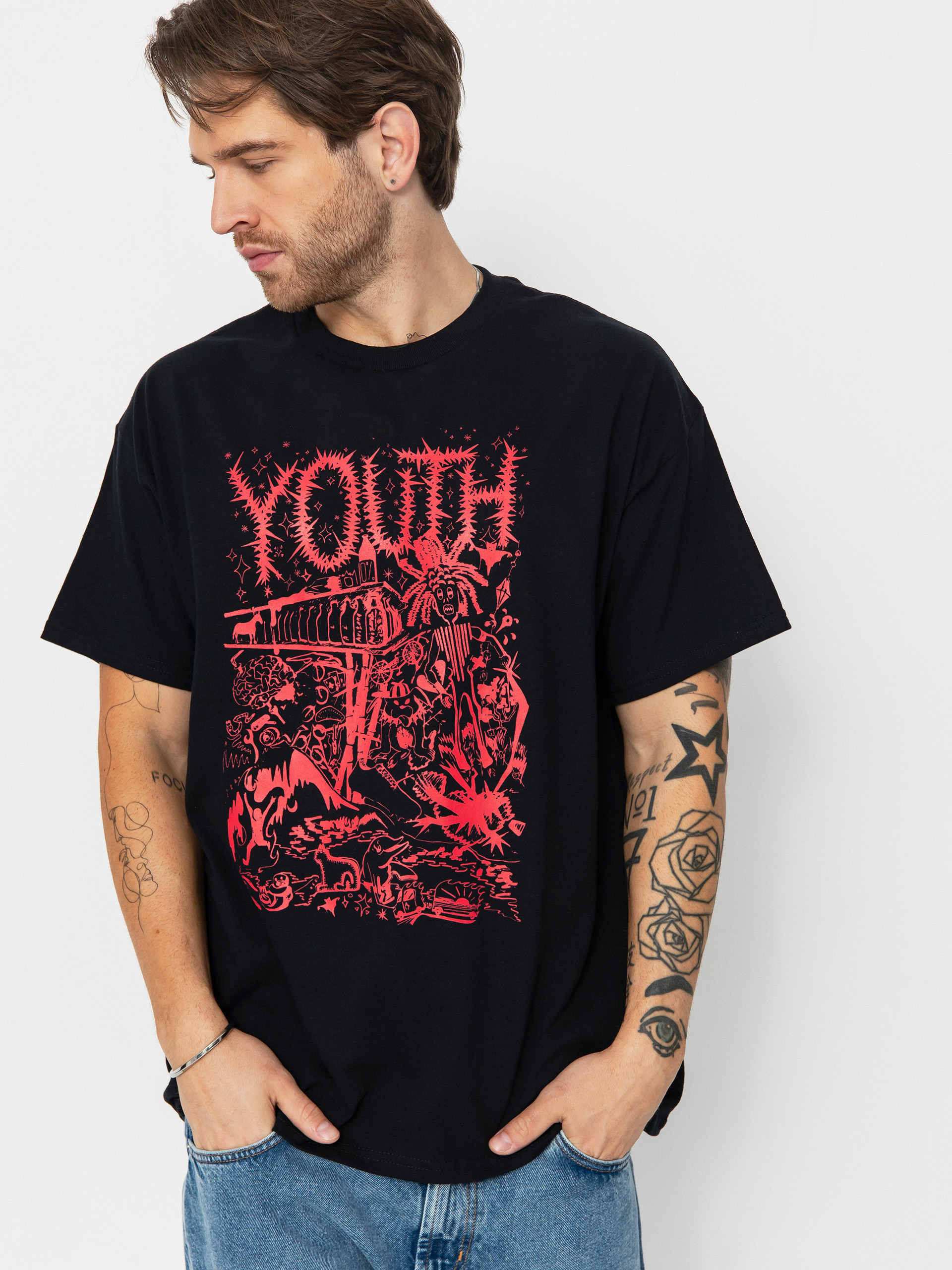 T-shirt Youth Skateboards Dida (black)