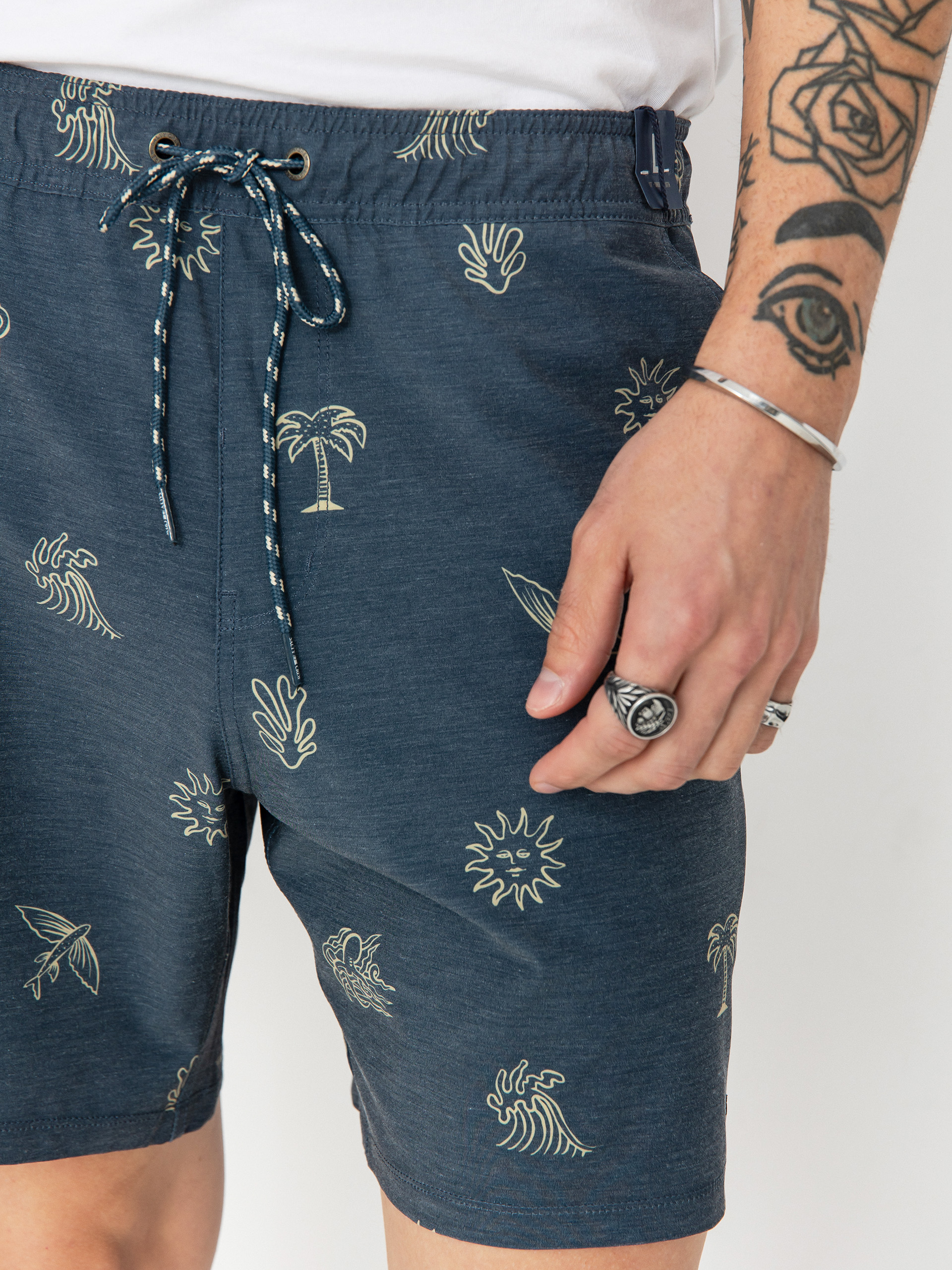 Szorty Salty Crew Good Vibes Volley (navy)