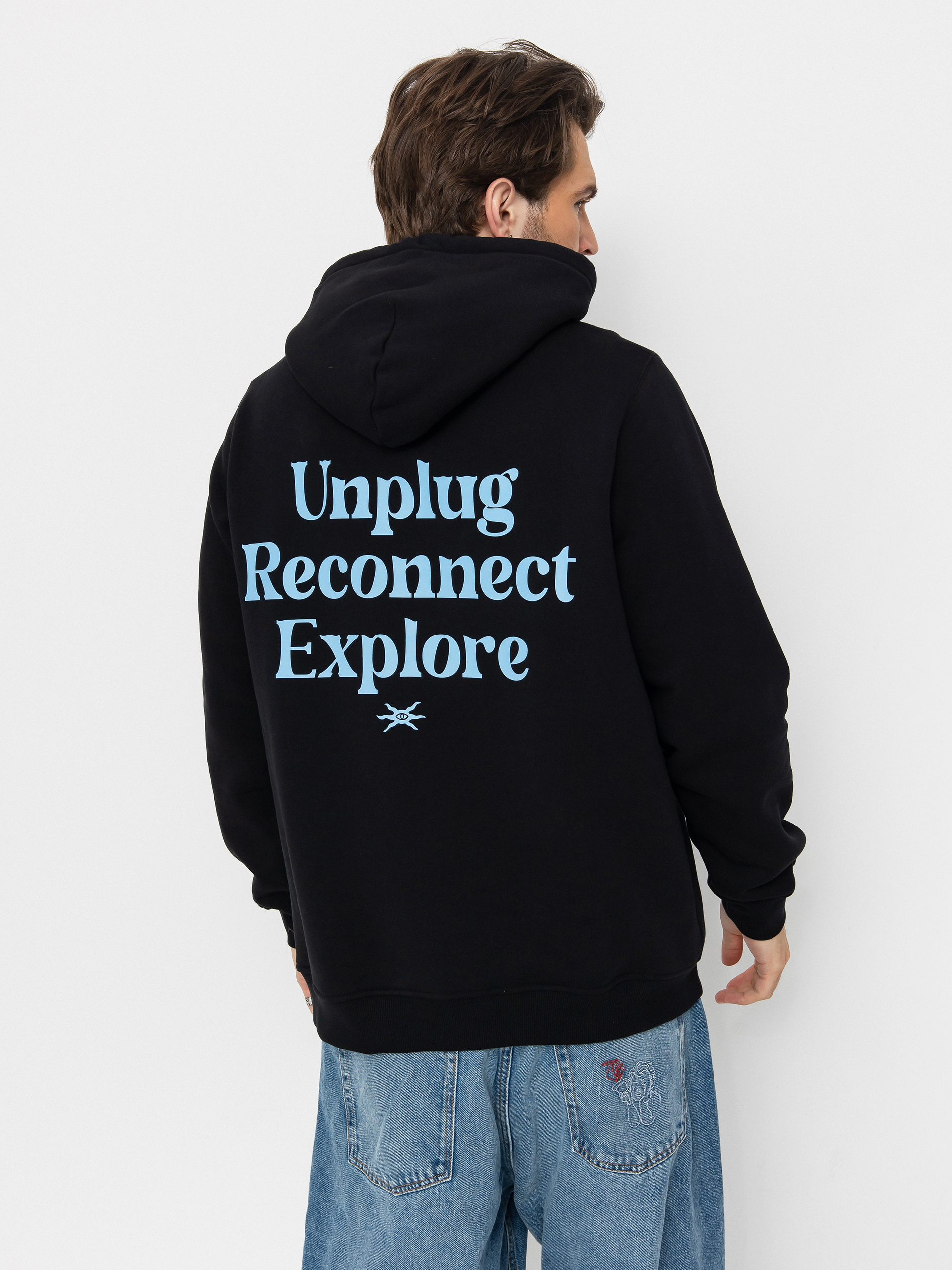 Bluza z kapturem Palto Explore HD (black)