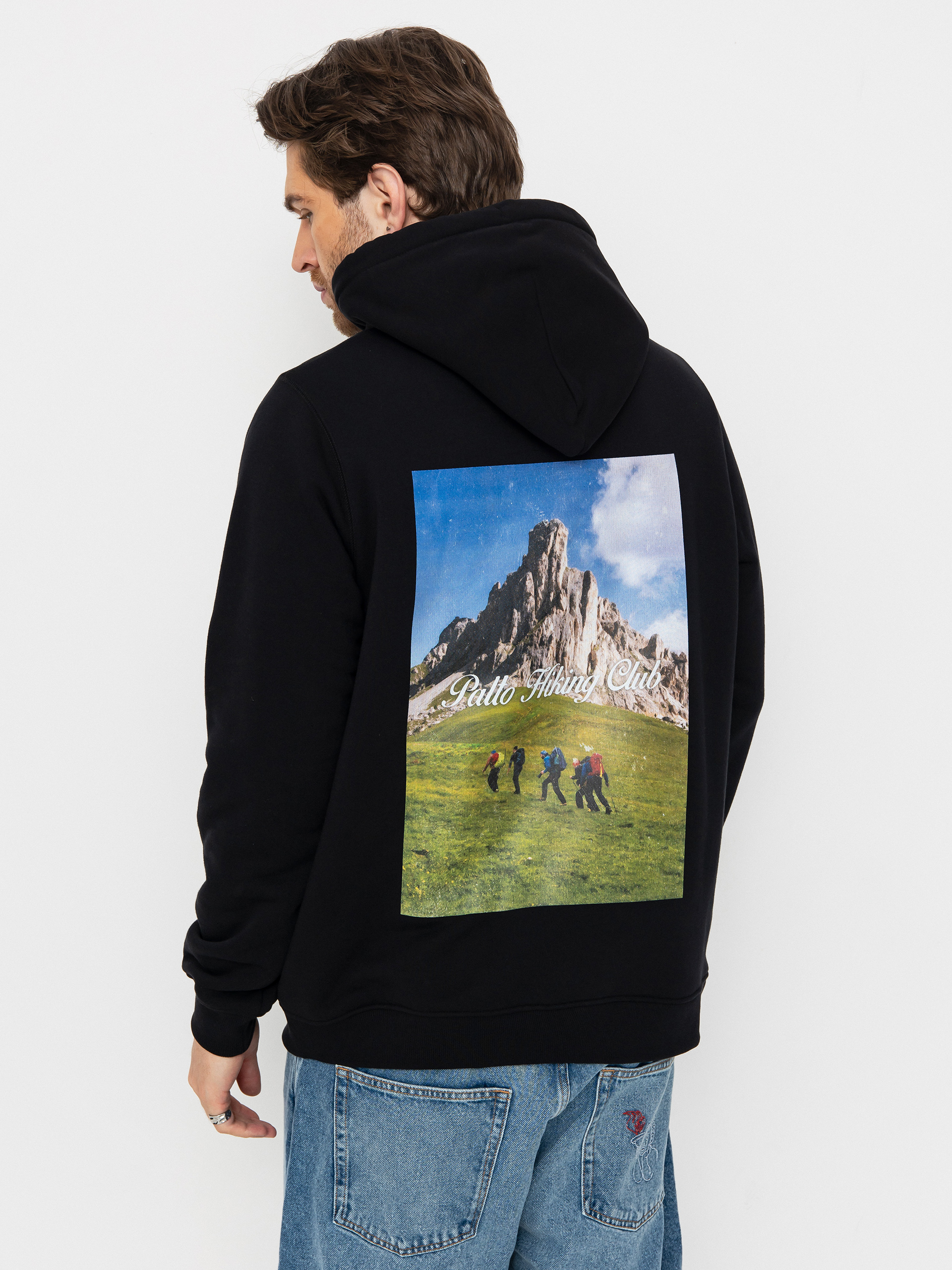 Bluza z kapturem Palto Hiking Club HD (black)