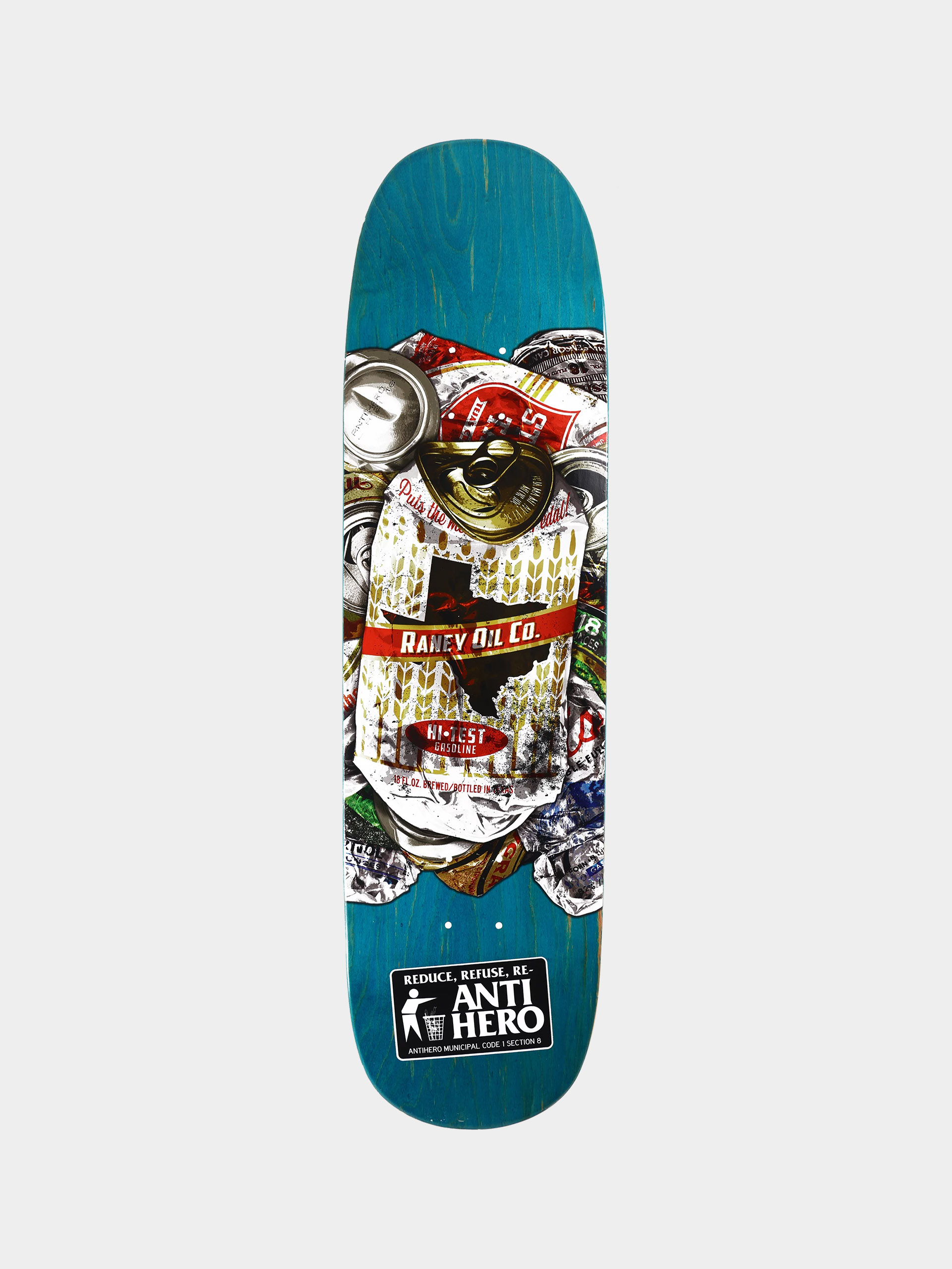 Deck Antihero Raney Refuse (teal)