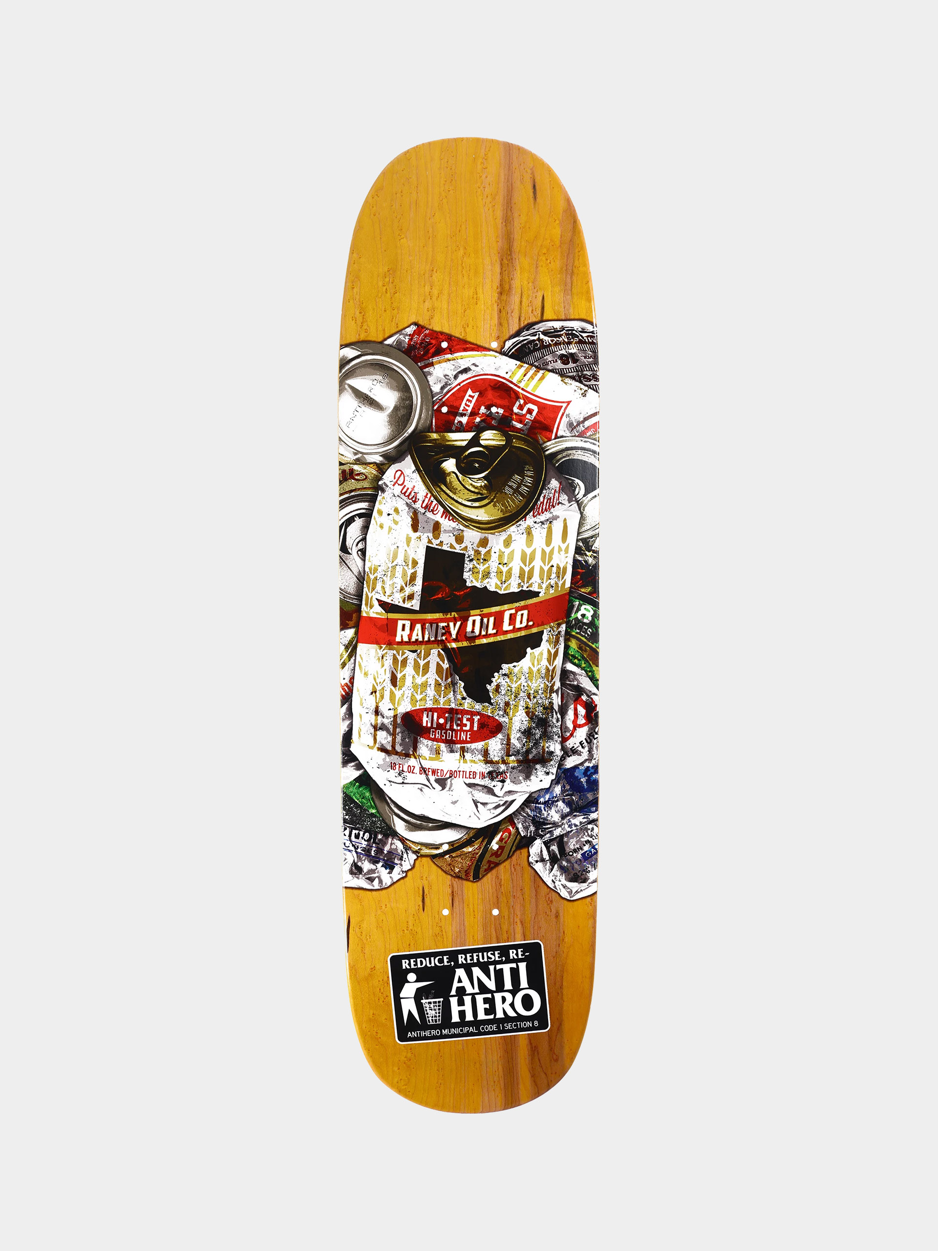 Deck Antihero Raney Refuse (yellow)
