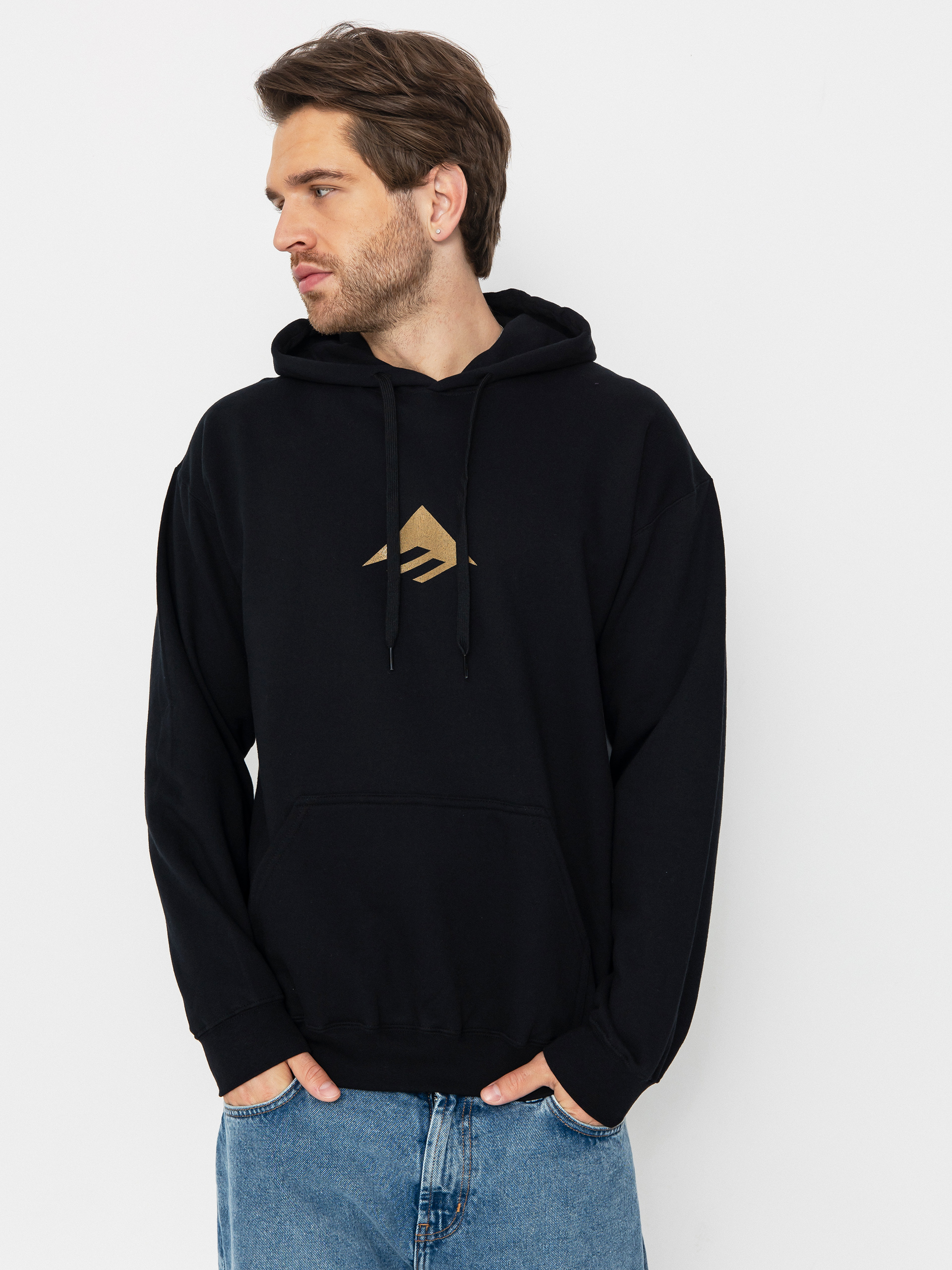 Bluza z kapturem Emerica Triangle HD (black)