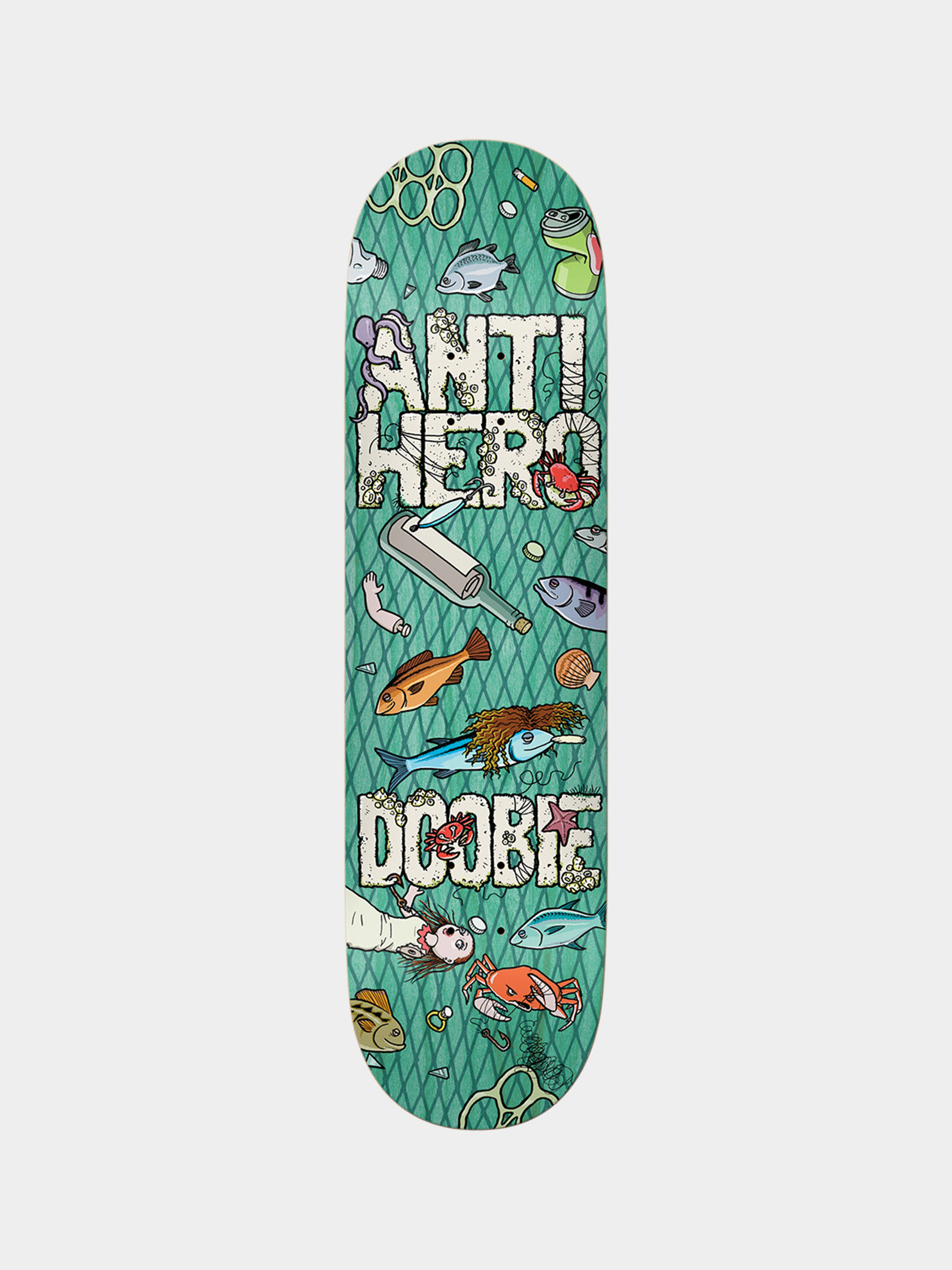 Deck Antihero Doobie Catch Of Day (teal)