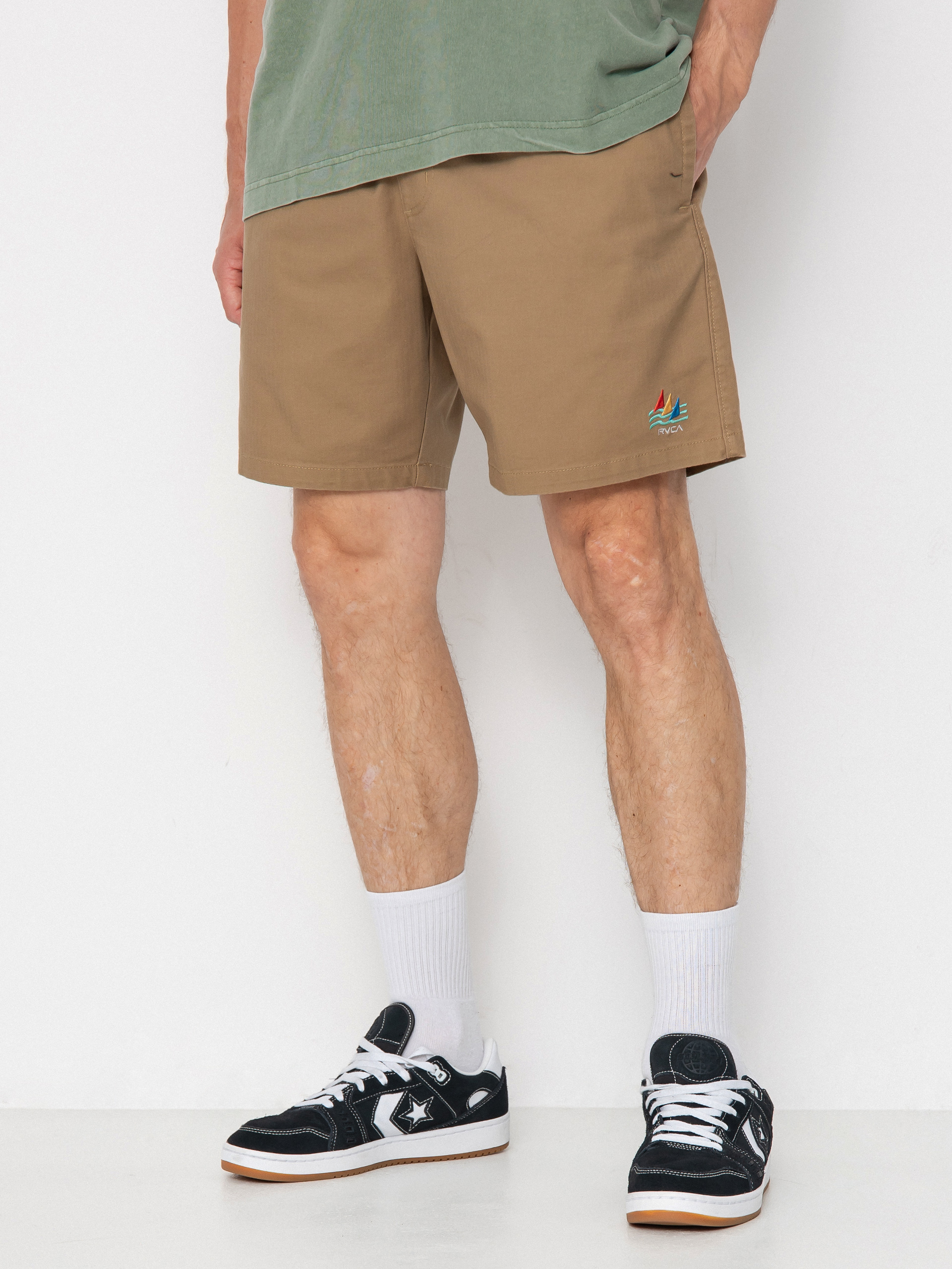 Szorty RVCA Civic Range 17 (coyote)