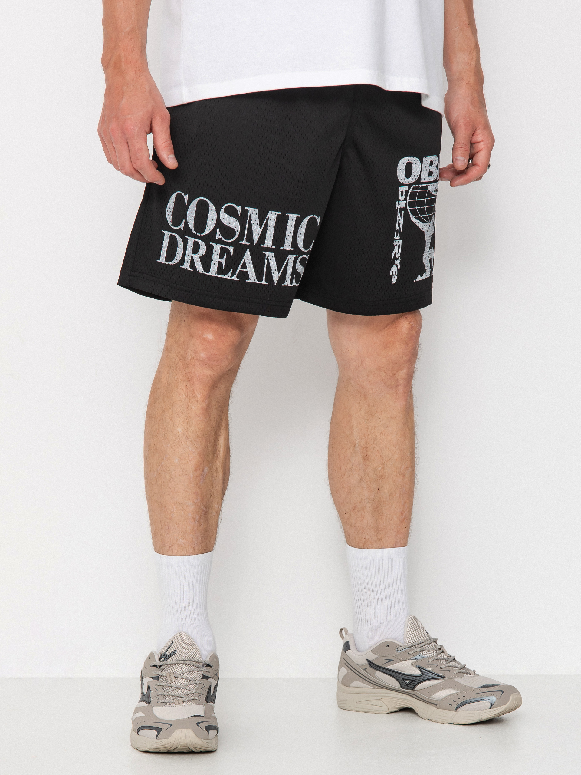 Szorty OBEY Easy Cosmic Dreams Mesh (black)
