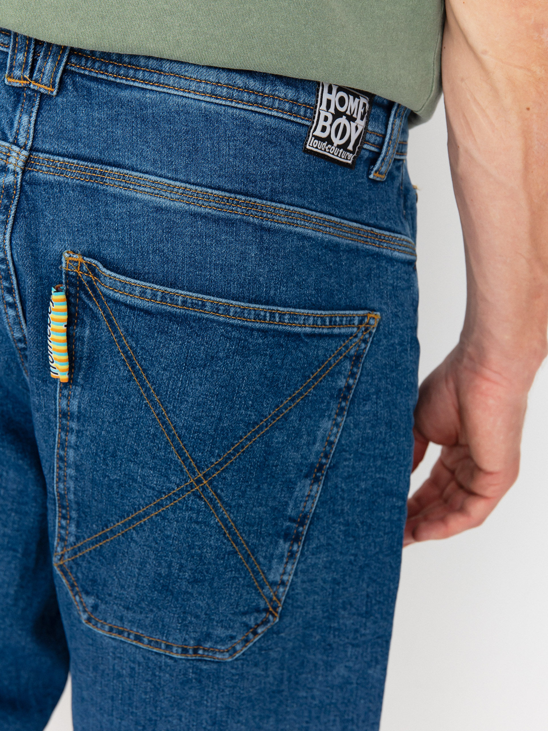 Szorty Homeboy X Tra Monster (washed blue)