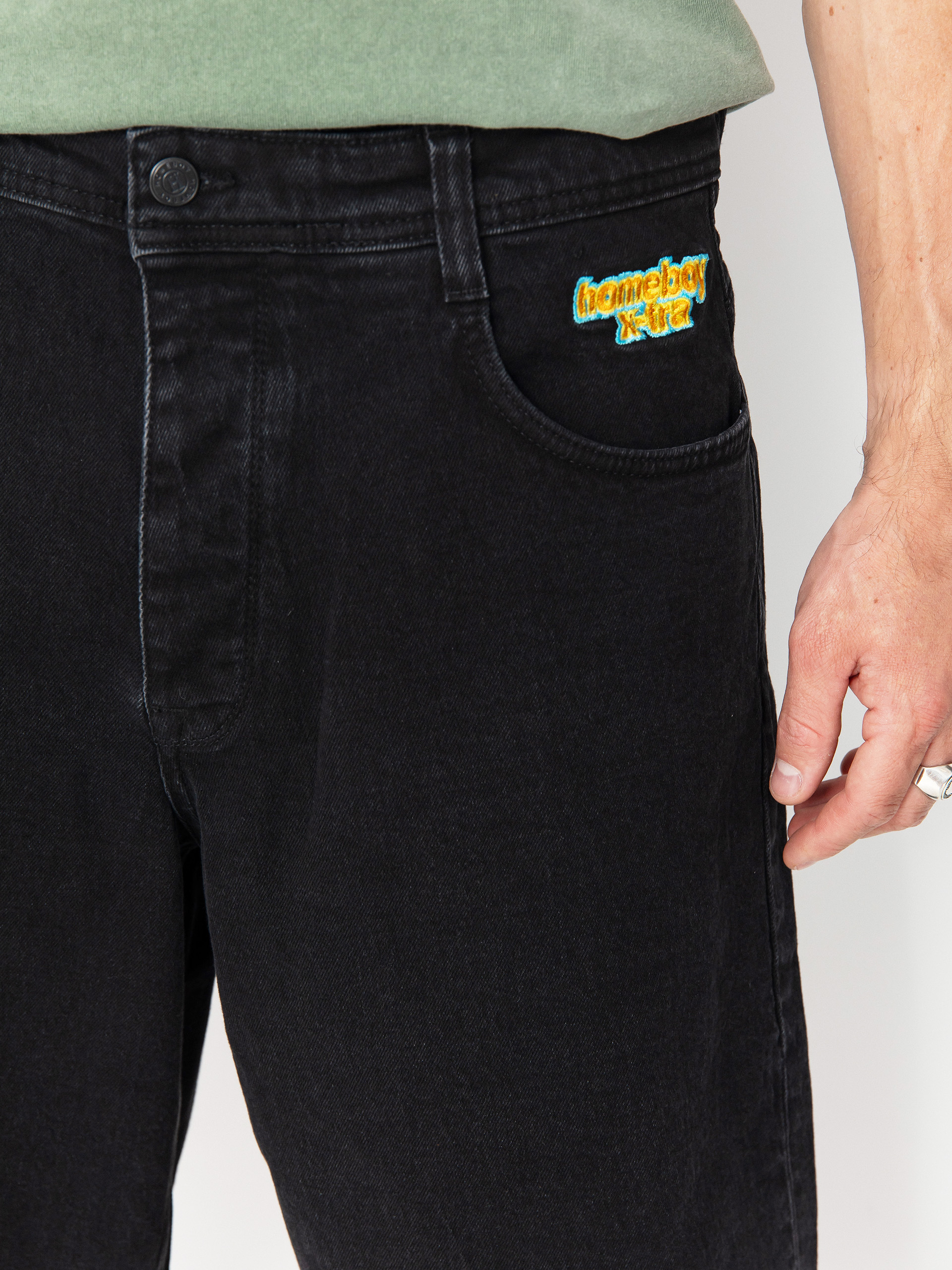 Szorty Homeboy X Tra Monster (washed black)