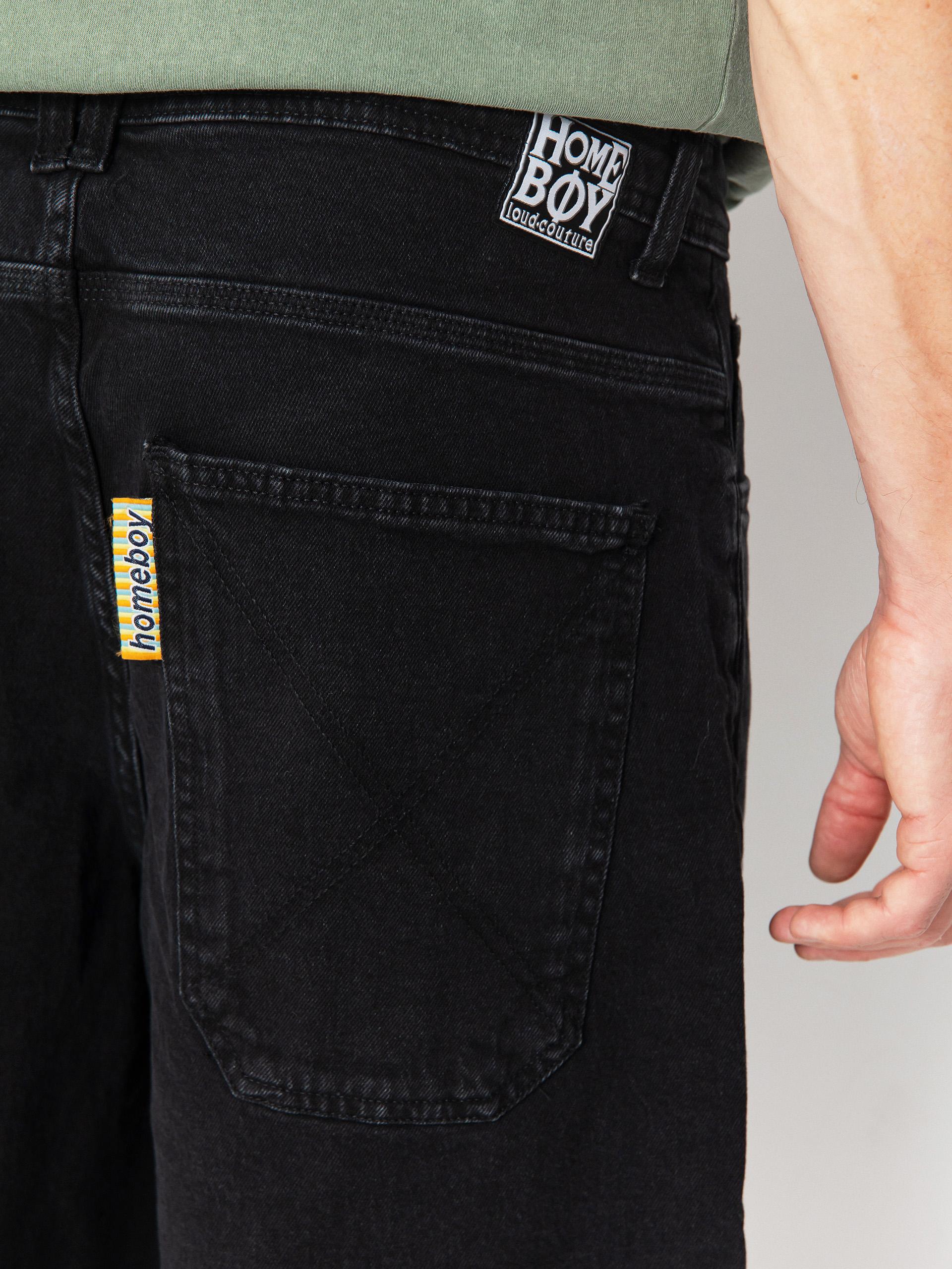 Szorty Homeboy X Tra Monster (washed black)