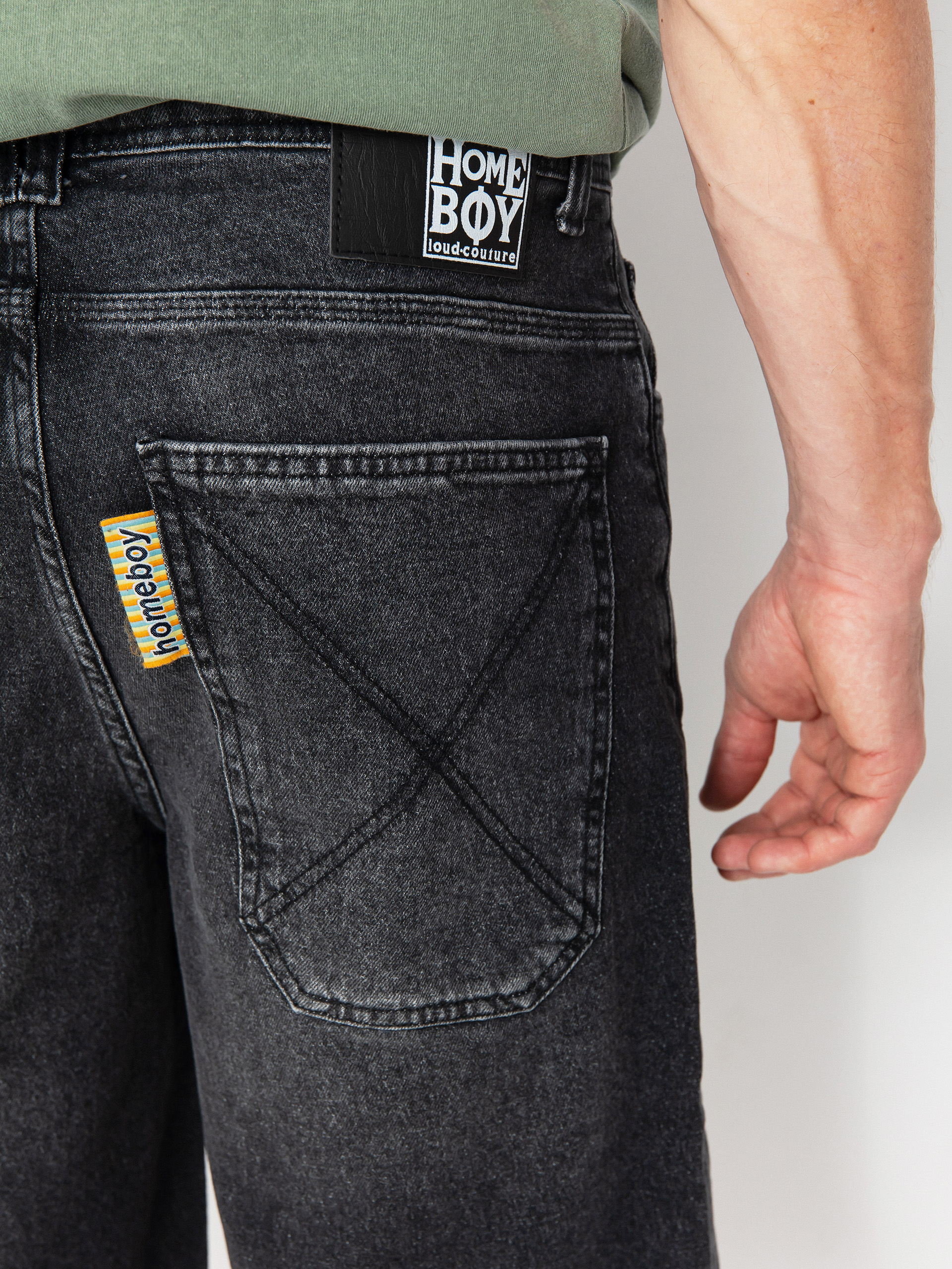 Szorty Homeboy X Tra Baggy Vintage (vintage black)