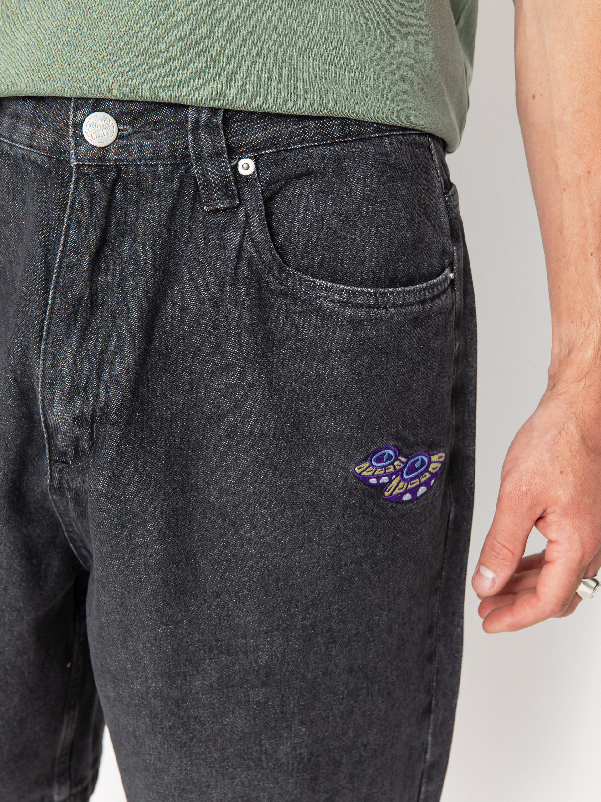 Szorty Santa Cruz Winkowski UFO Big (grey)