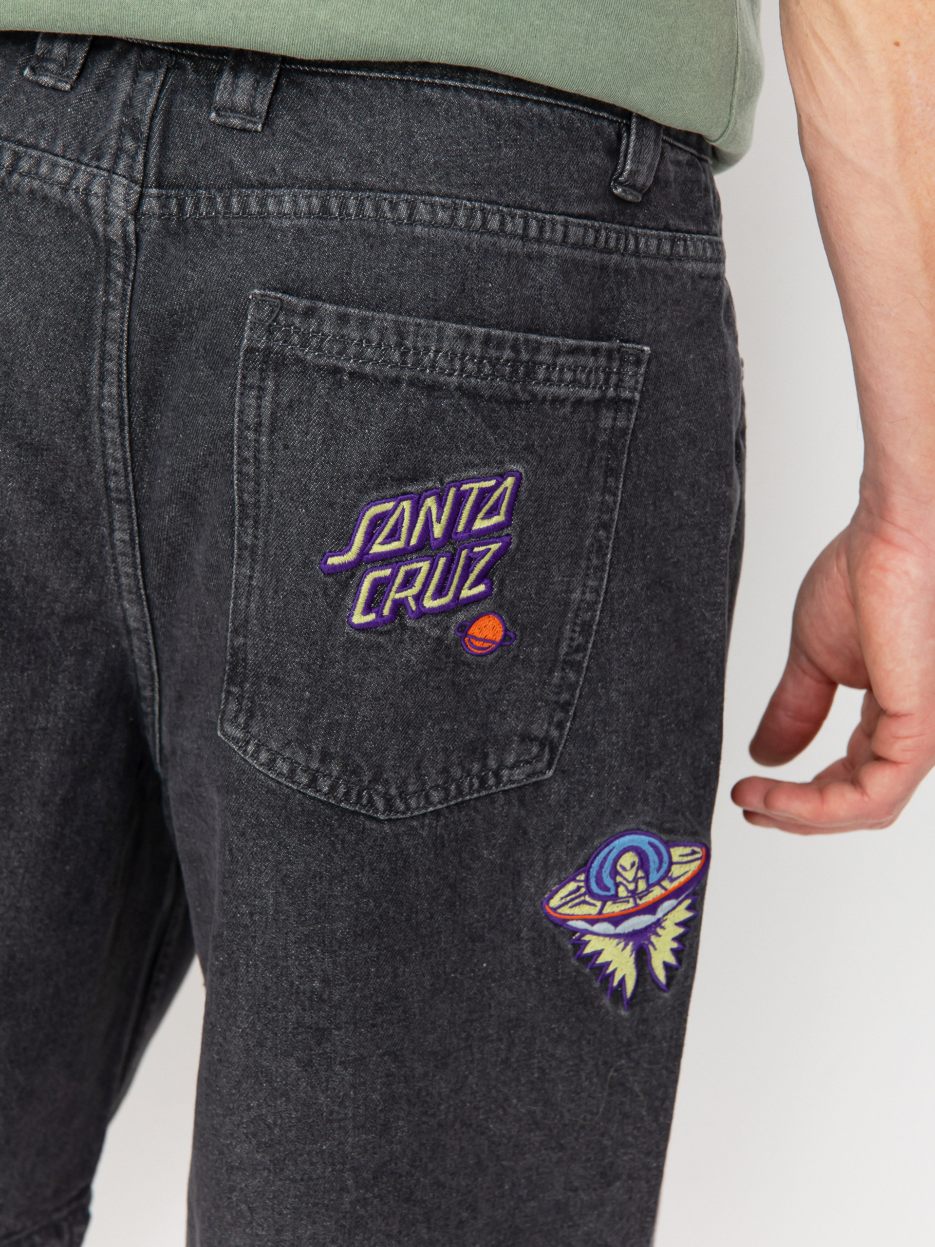 Szorty Santa Cruz Winkowski UFO Big (grey)