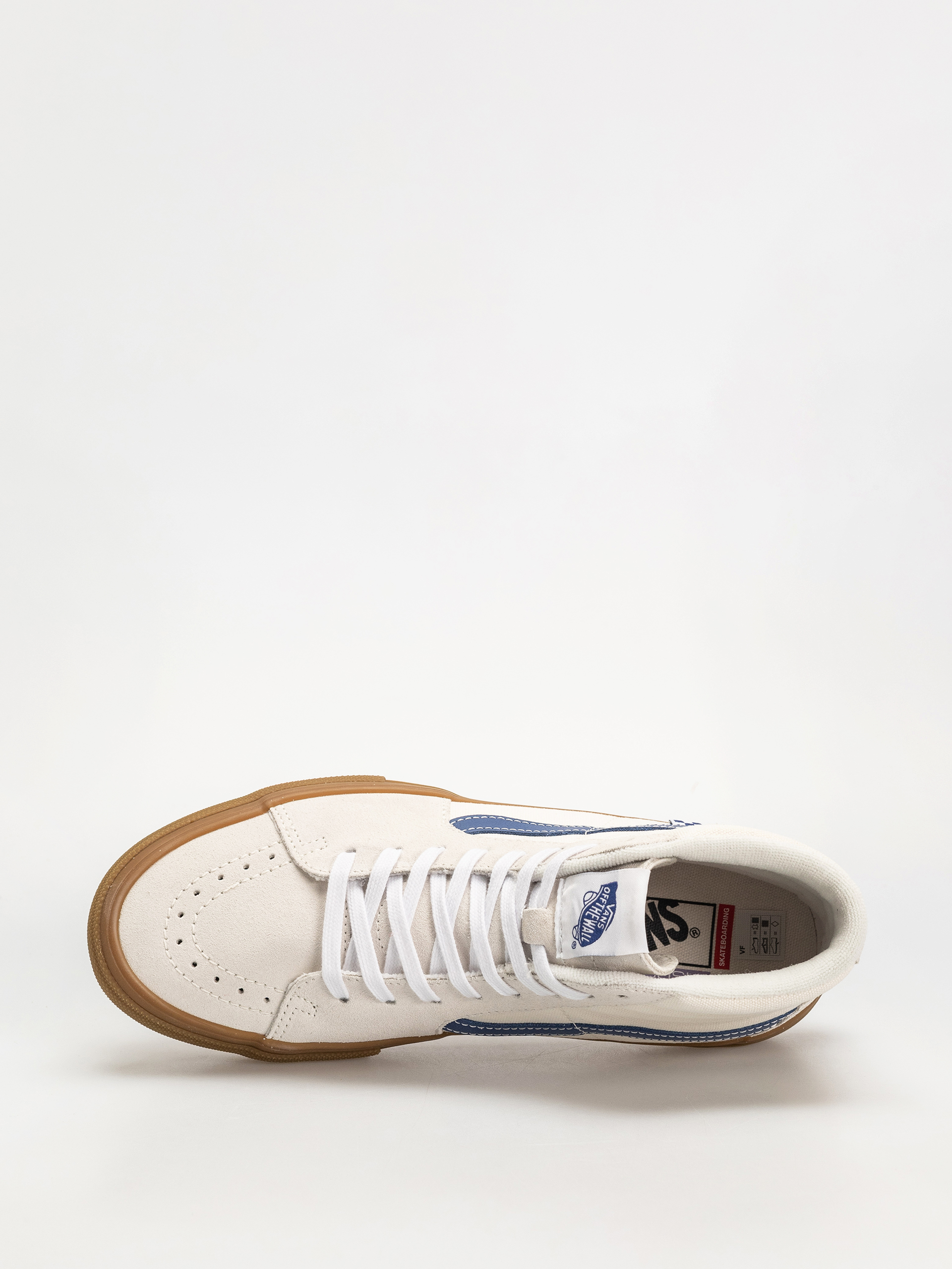 Buty Vans Skate Sk8 Hi (marshmallow/blue/gum)
