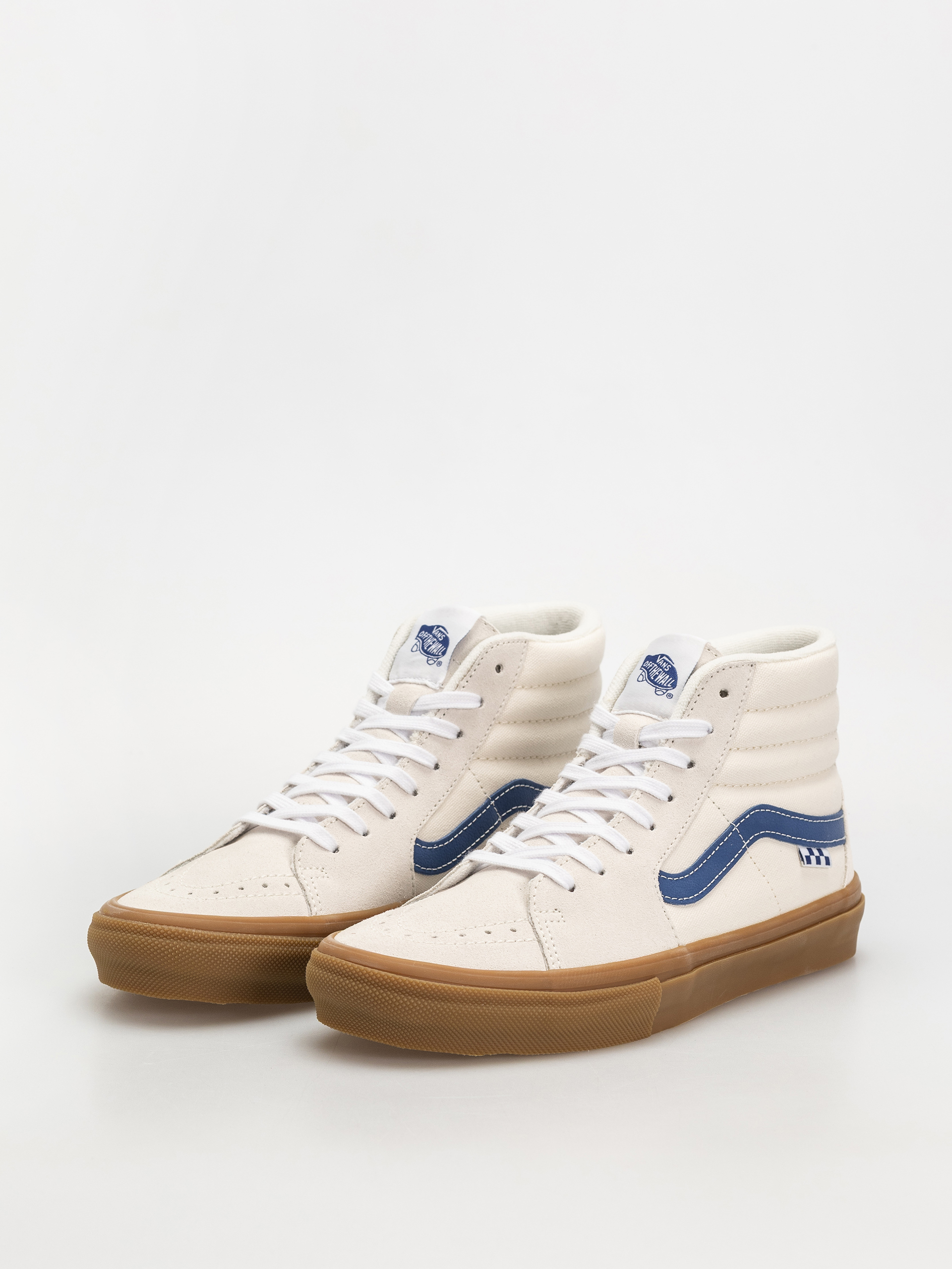 Buty Vans Skate Sk8 Hi (marshmallow/blue/gum)