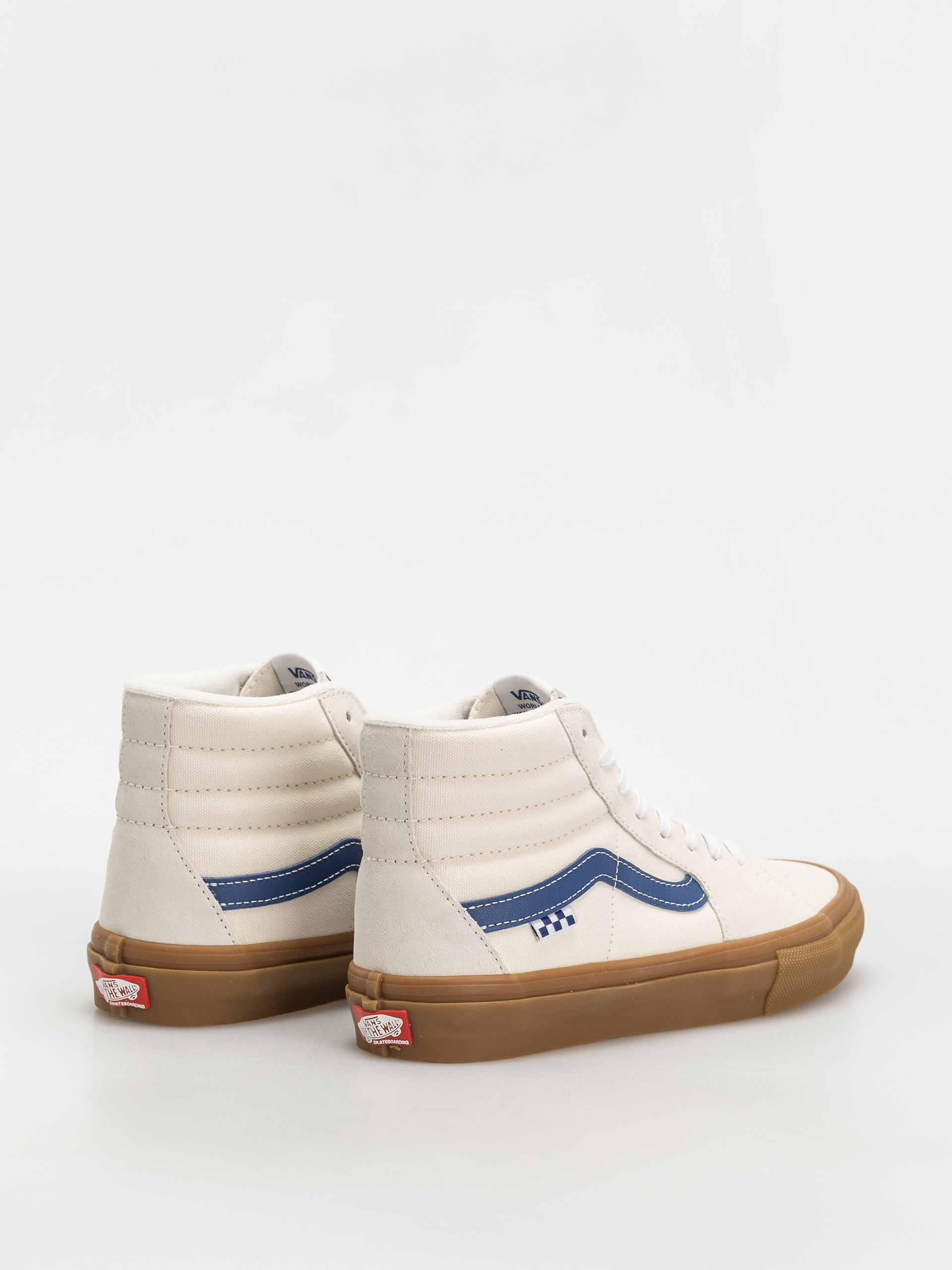 Buty Vans Skate Sk8 Hi (marshmallow/blue/gum)