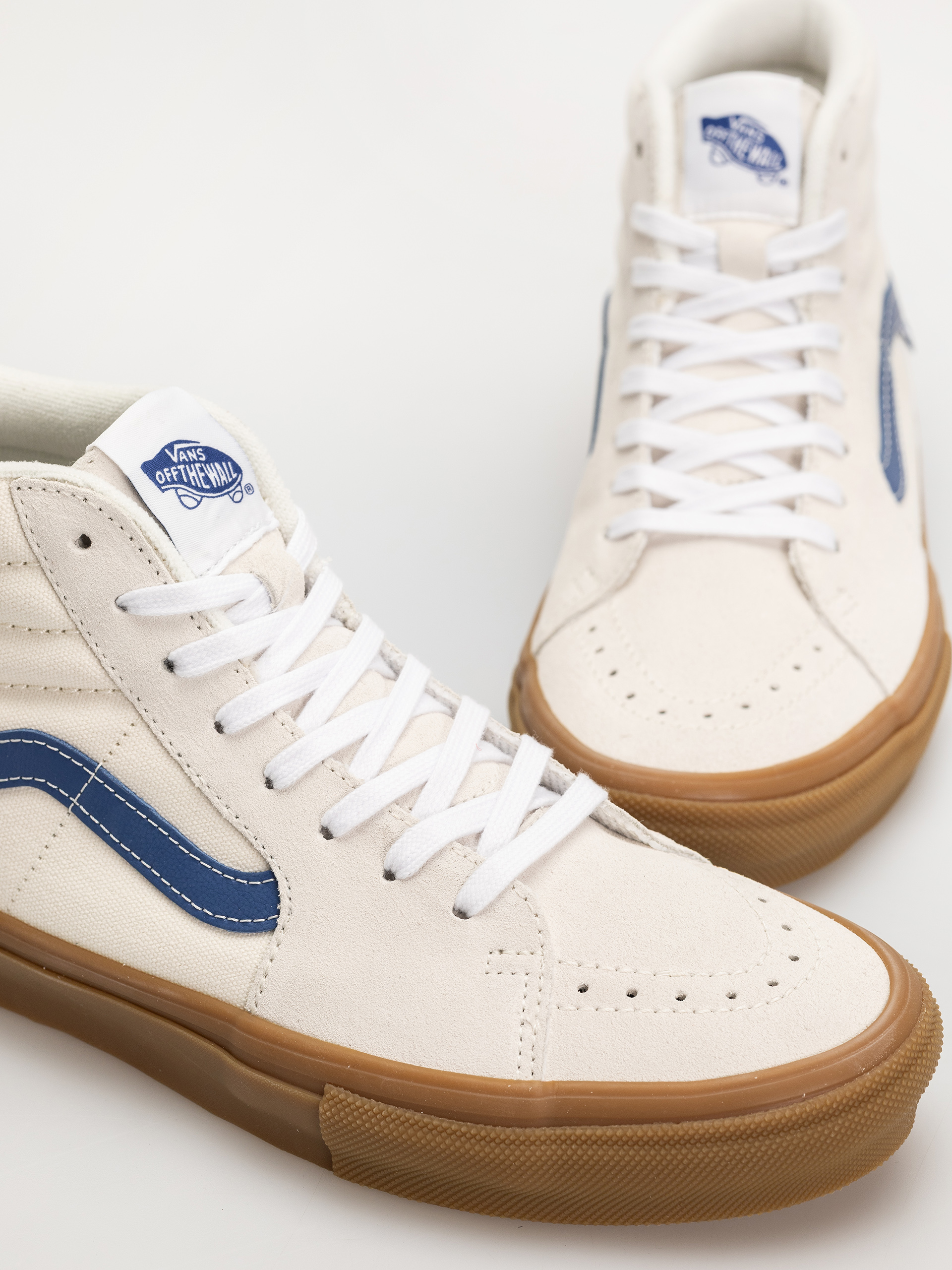 Buty Vans Skate Sk8 Hi (marshmallow/blue/gum)