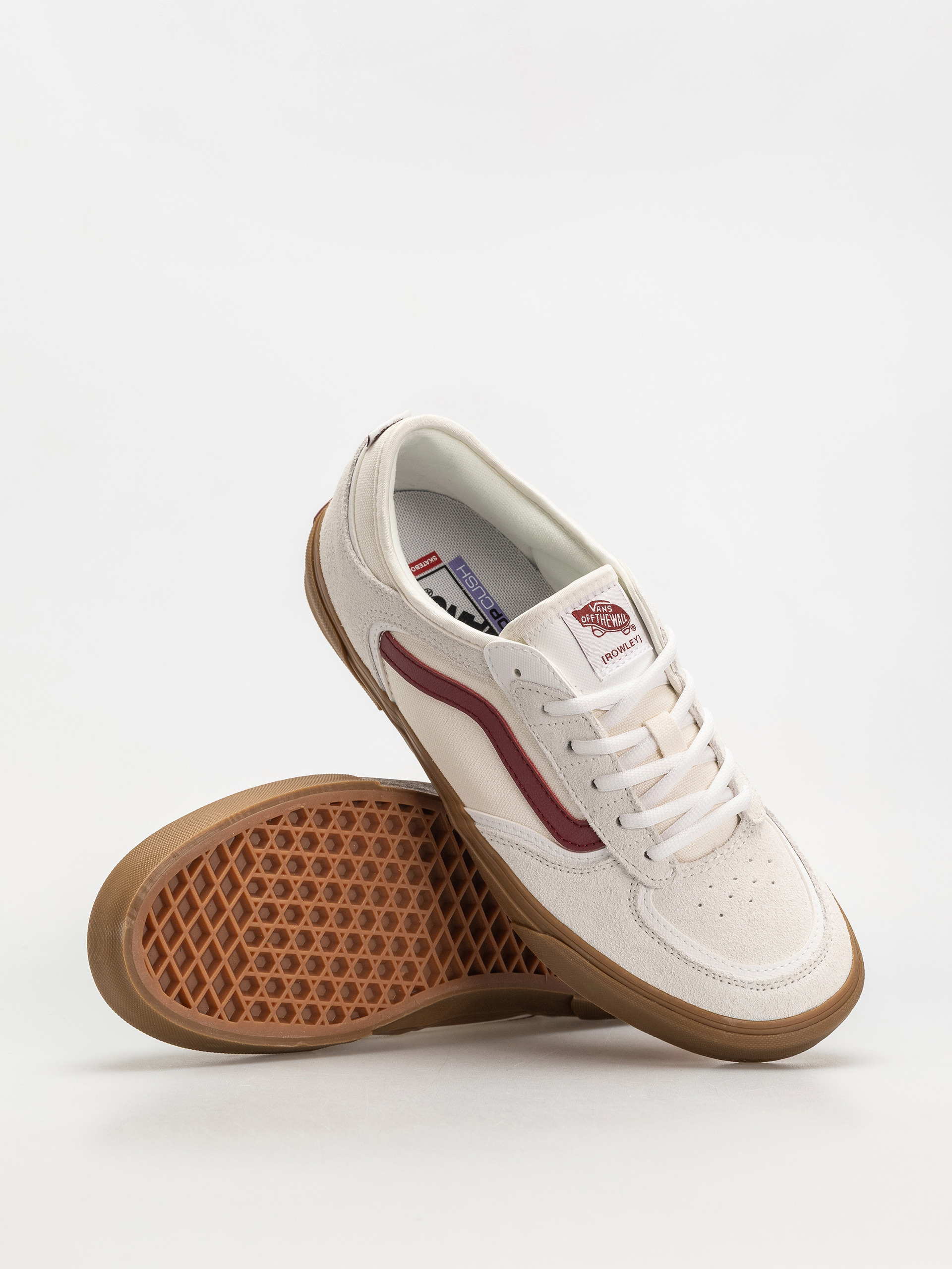 Buty Vans Skate Rowley (red/white/gum)