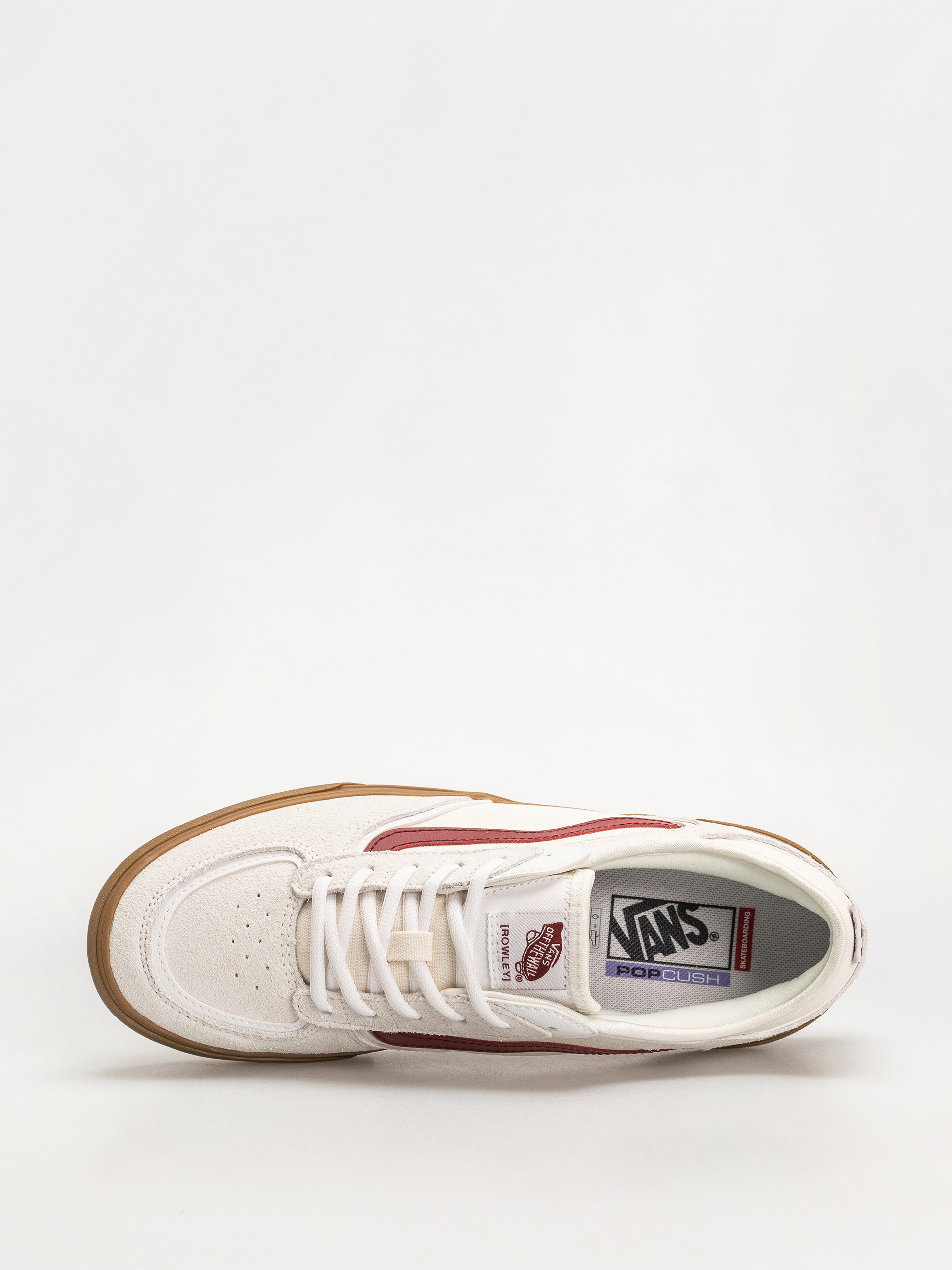 Buty Vans Skate Rowley (red/white/gum)