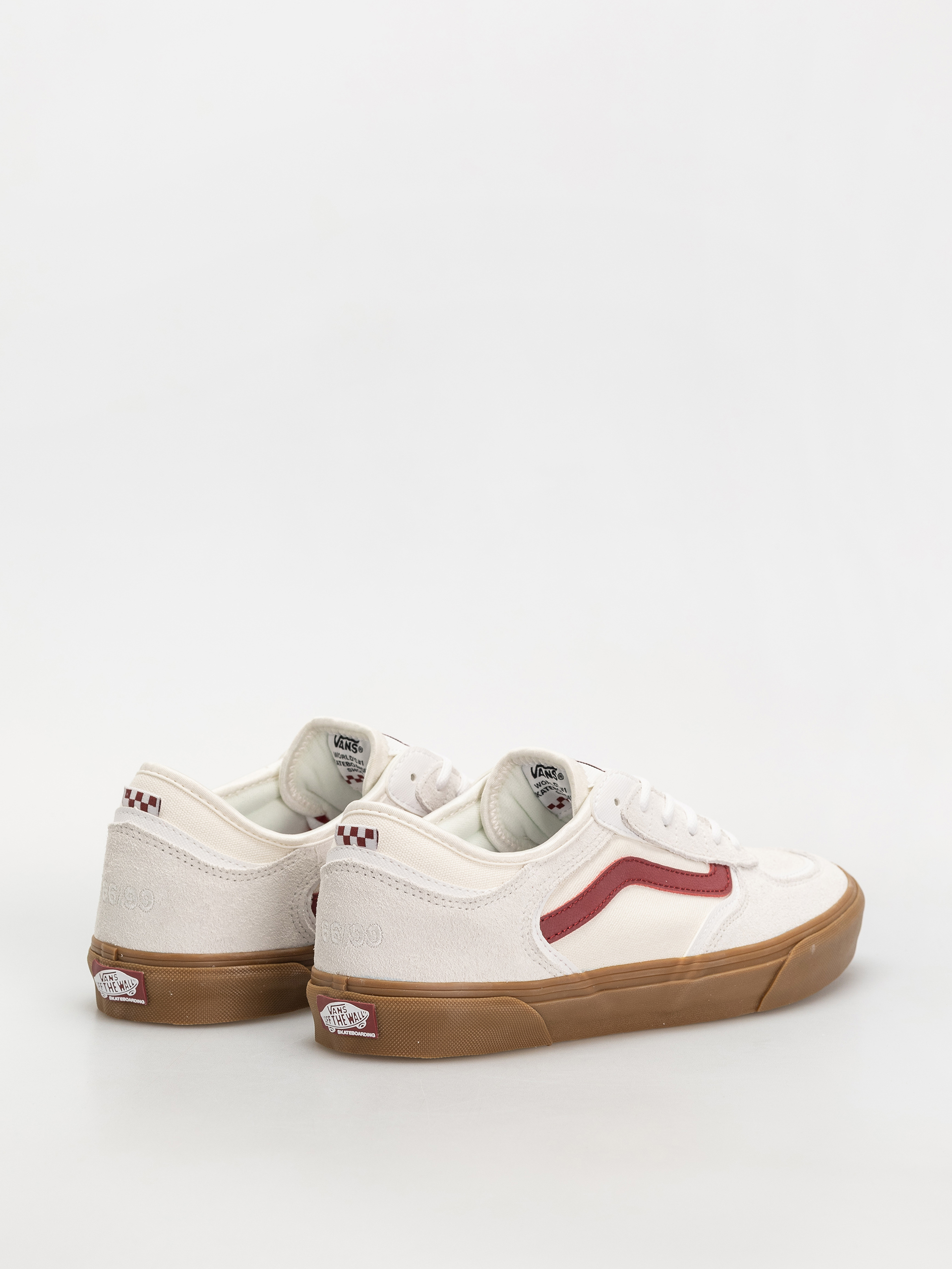 Buty Vans Skate Rowley (red/white/gum)