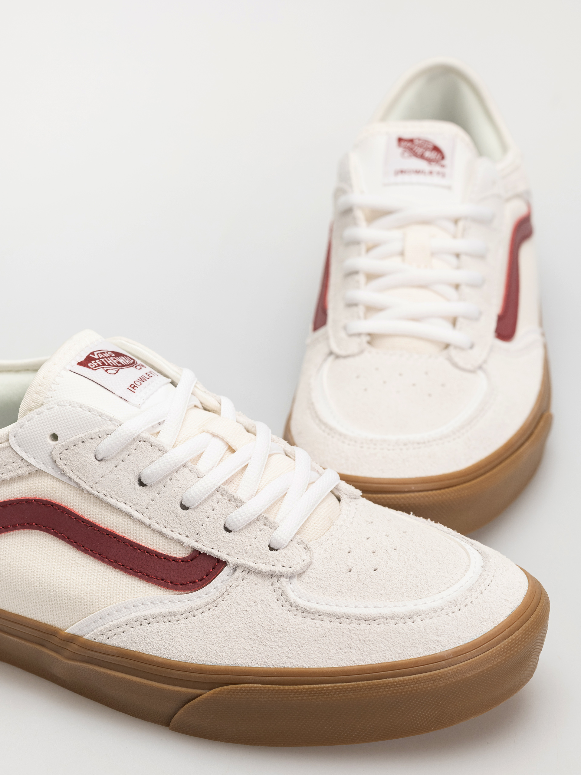 Buty Vans Skate Rowley (red/white/gum)