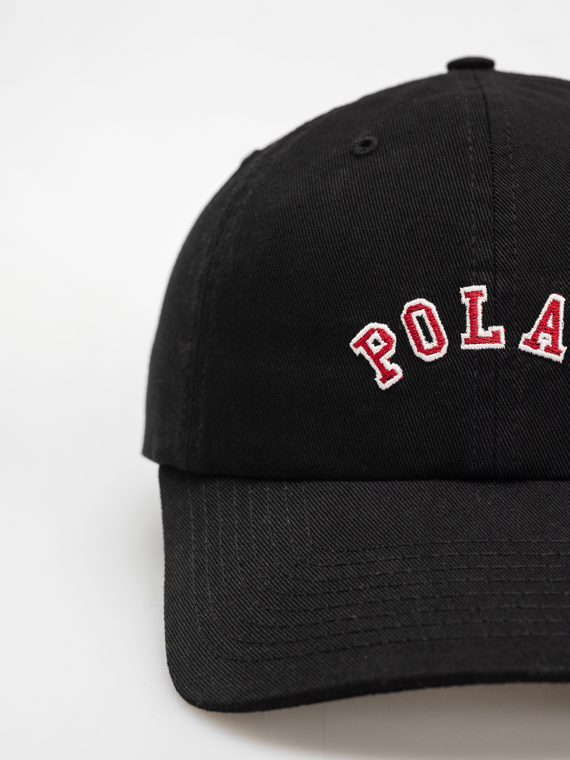 Czapka z daszkiem Polar Skate Sai College Logo (black)