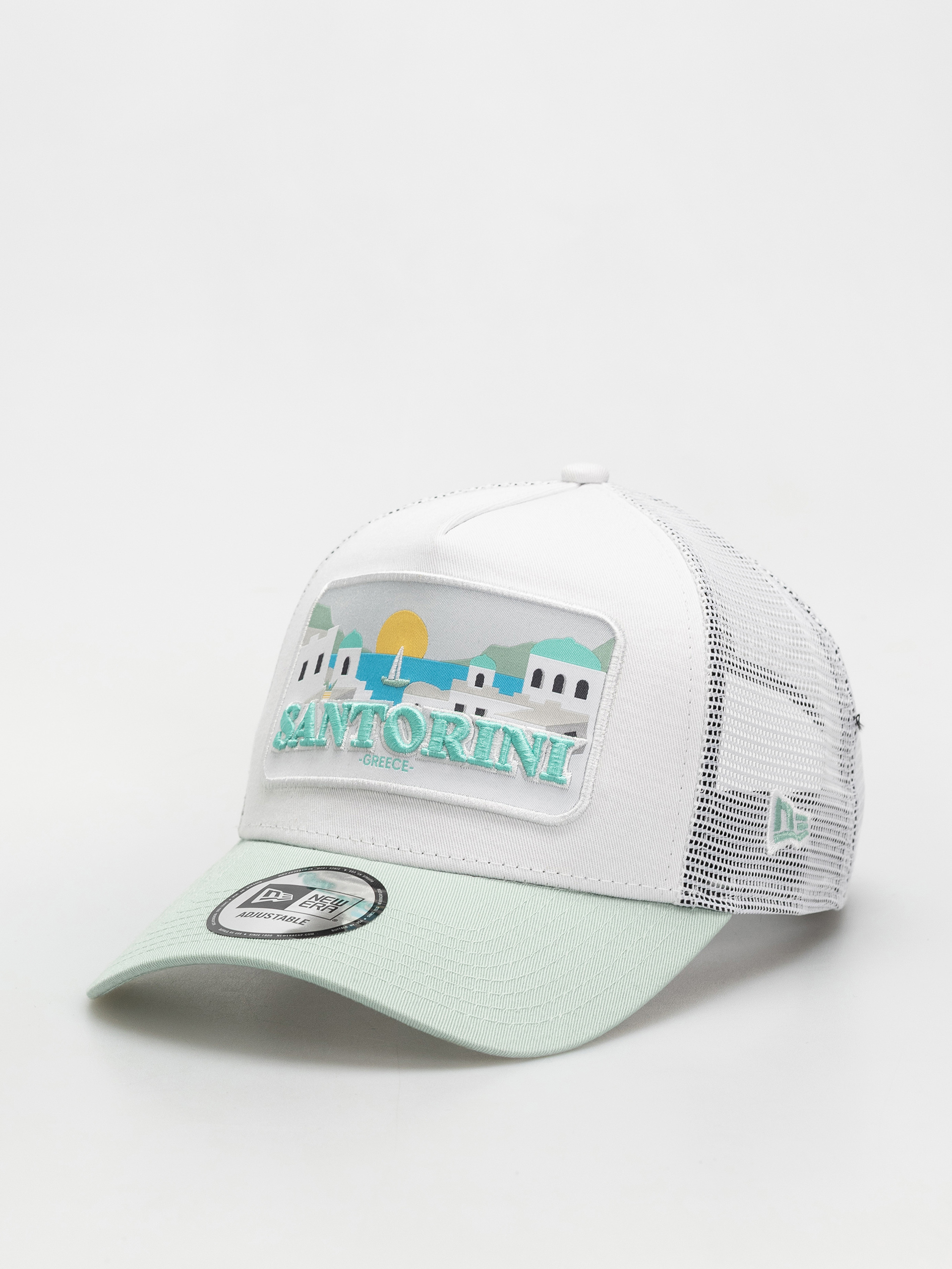 Czapka z daszkiem New Era Summer Trucker (mint/white)