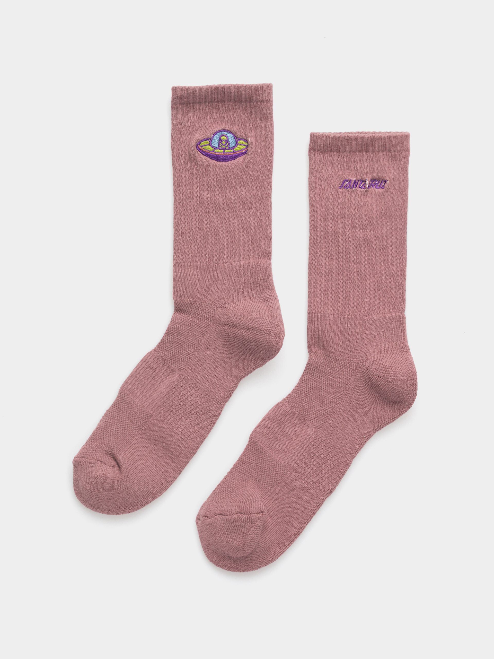 Skarpetki Santa Cruz Winkowski UFO Strip (universal pink)