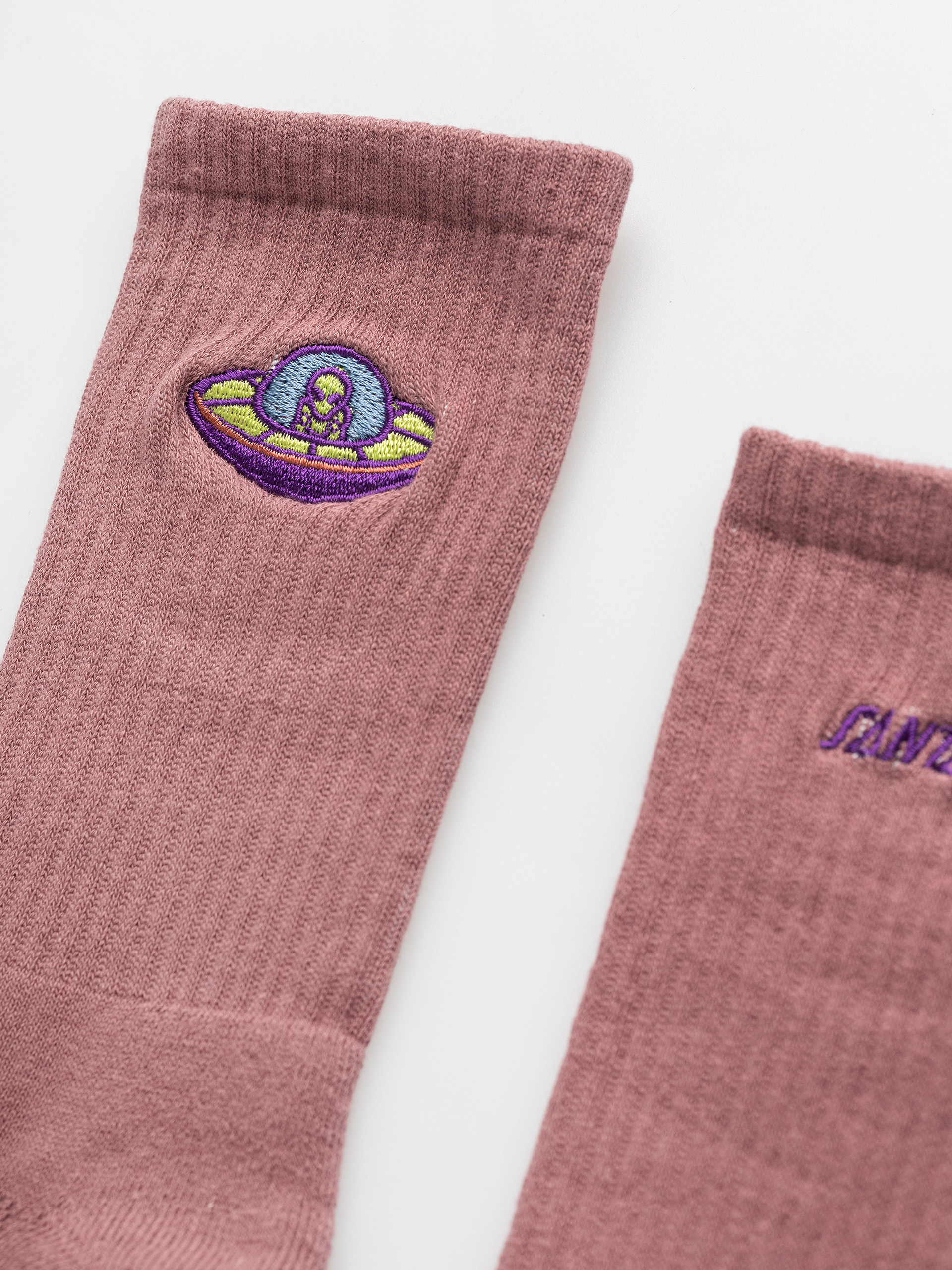 Skarpetki Santa Cruz Winkowski UFO Strip (universal pink)