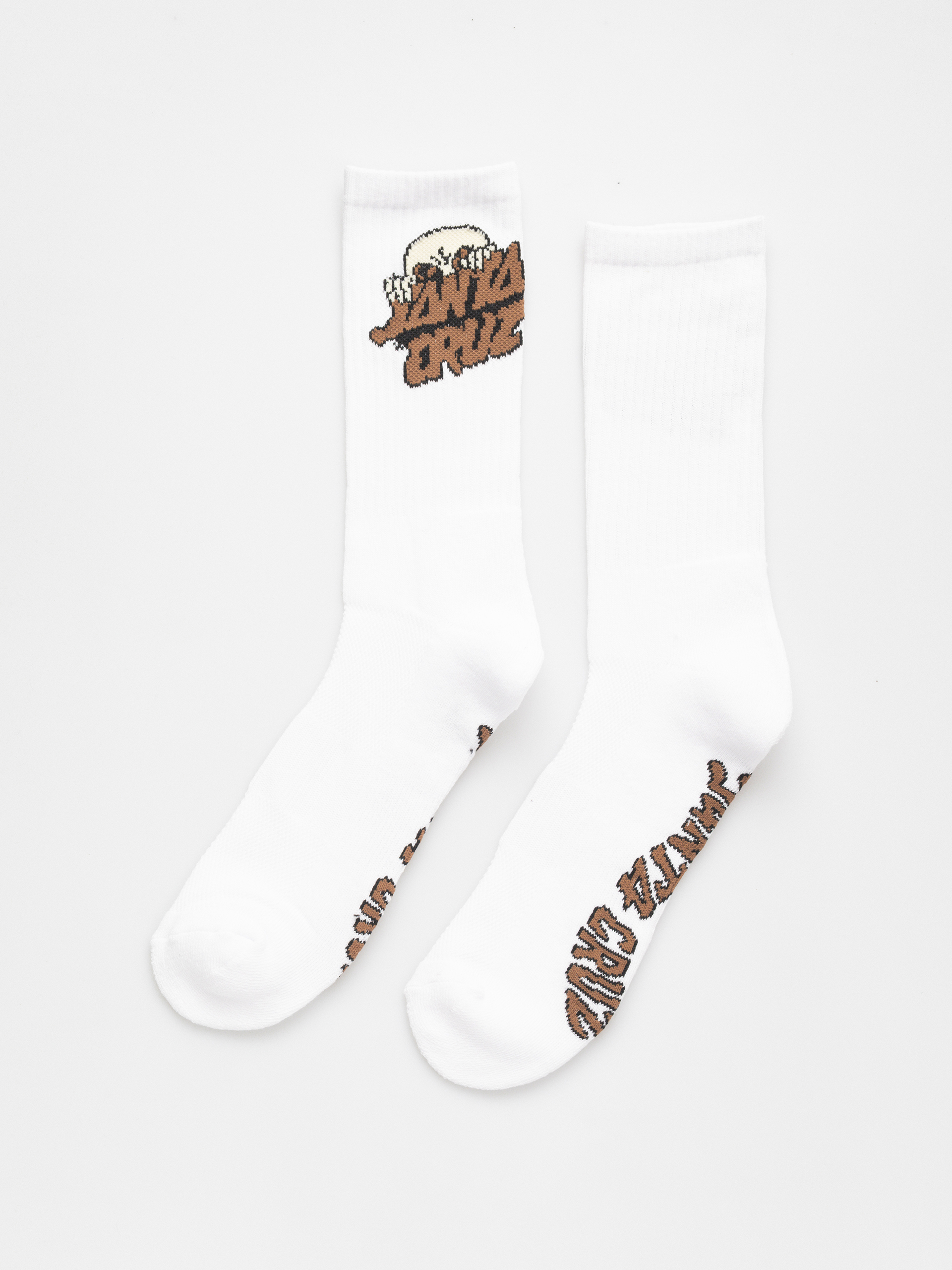 Skarpetki Santa Cruz Knibbs Alien Stacked Strip (white)