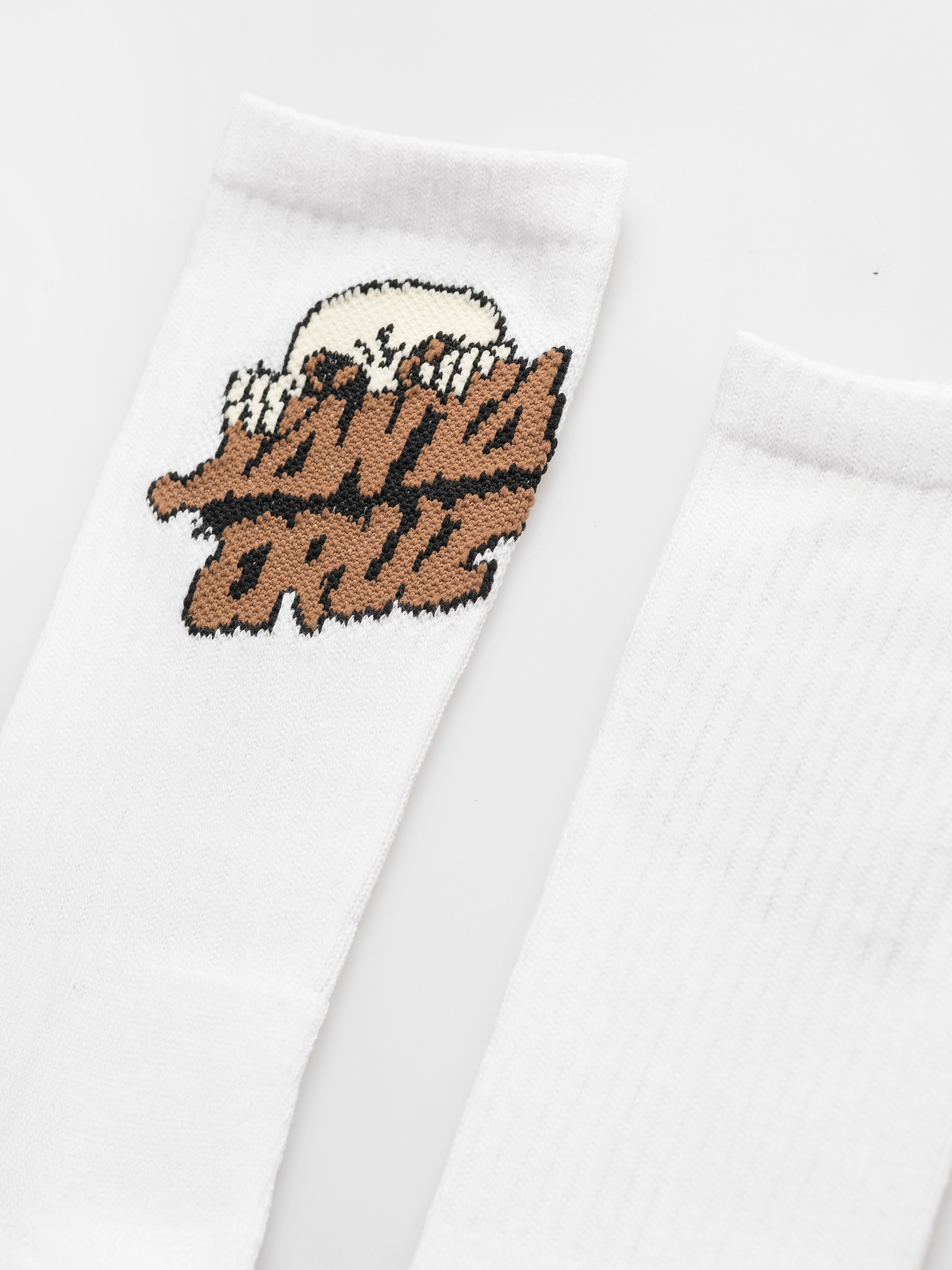 Skarpetki Santa Cruz Knibbs Alien Stacked Strip (white)