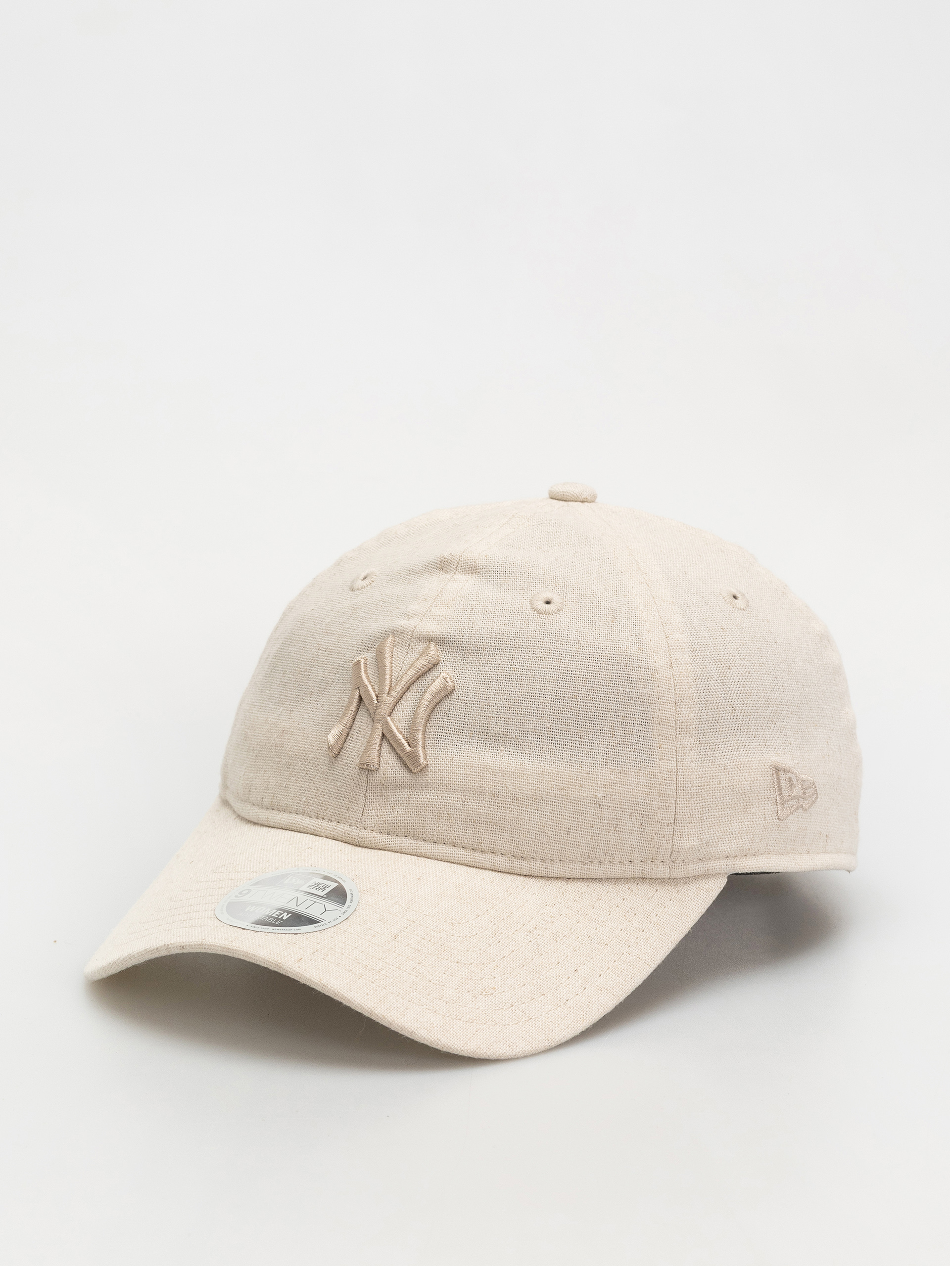 Czapka z daszkiem New Era Linen 9Twenty New York Yankees Wmn (beige)