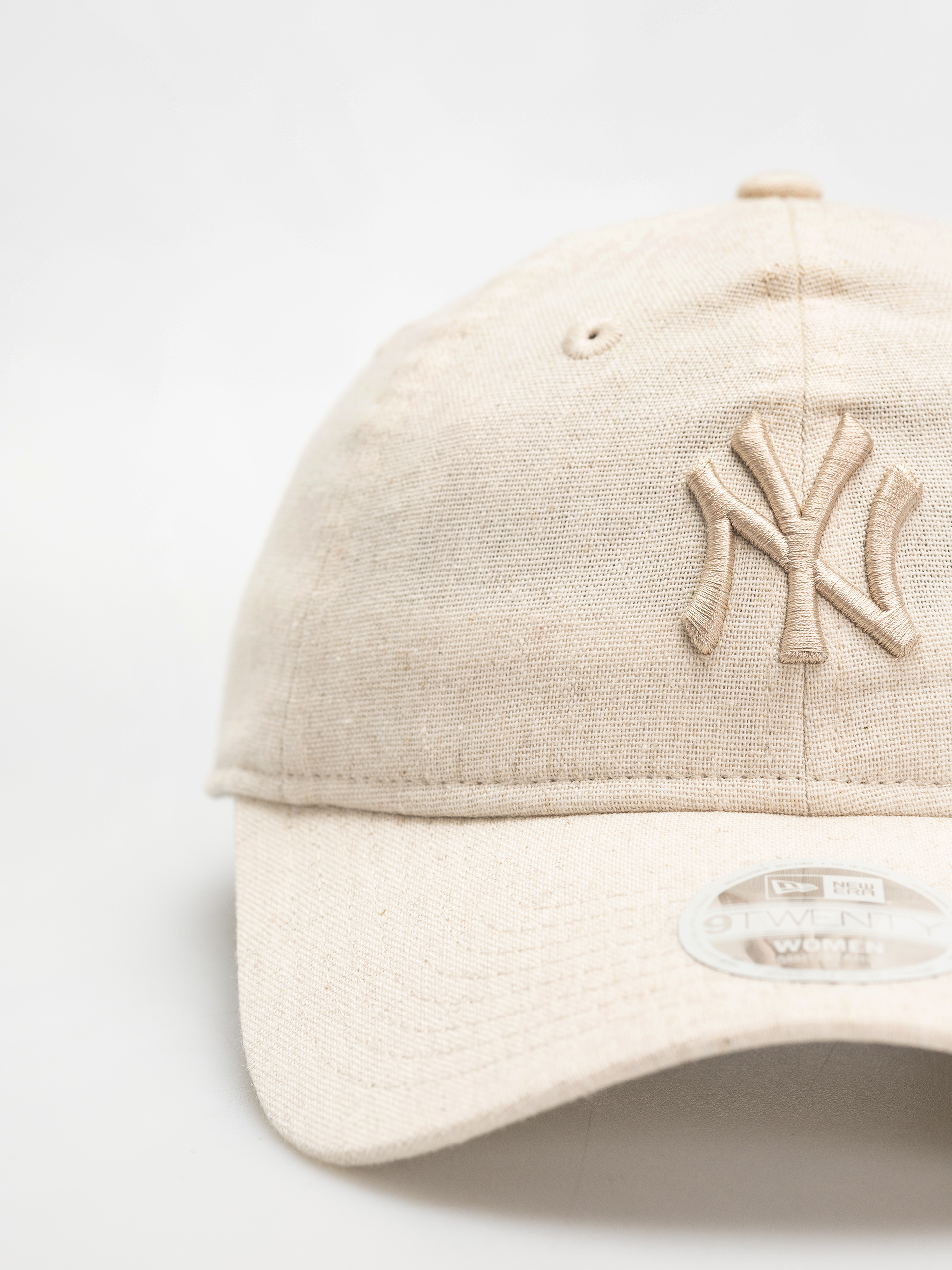 Czapka z daszkiem New Era Linen 9Twenty New York Yankees Wmn (beige)