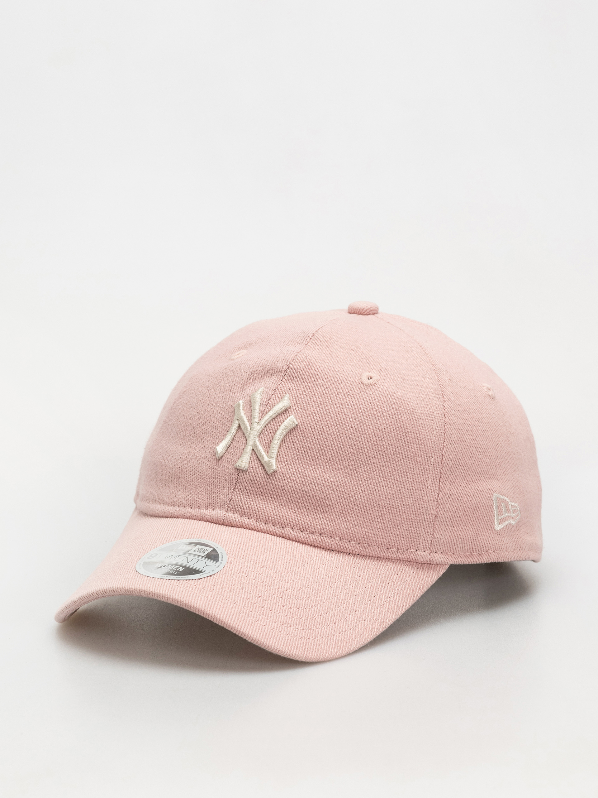Czapka z daszkiem New Era Dye Denim 9Twenty New York Yankees Wmn (pink rose)