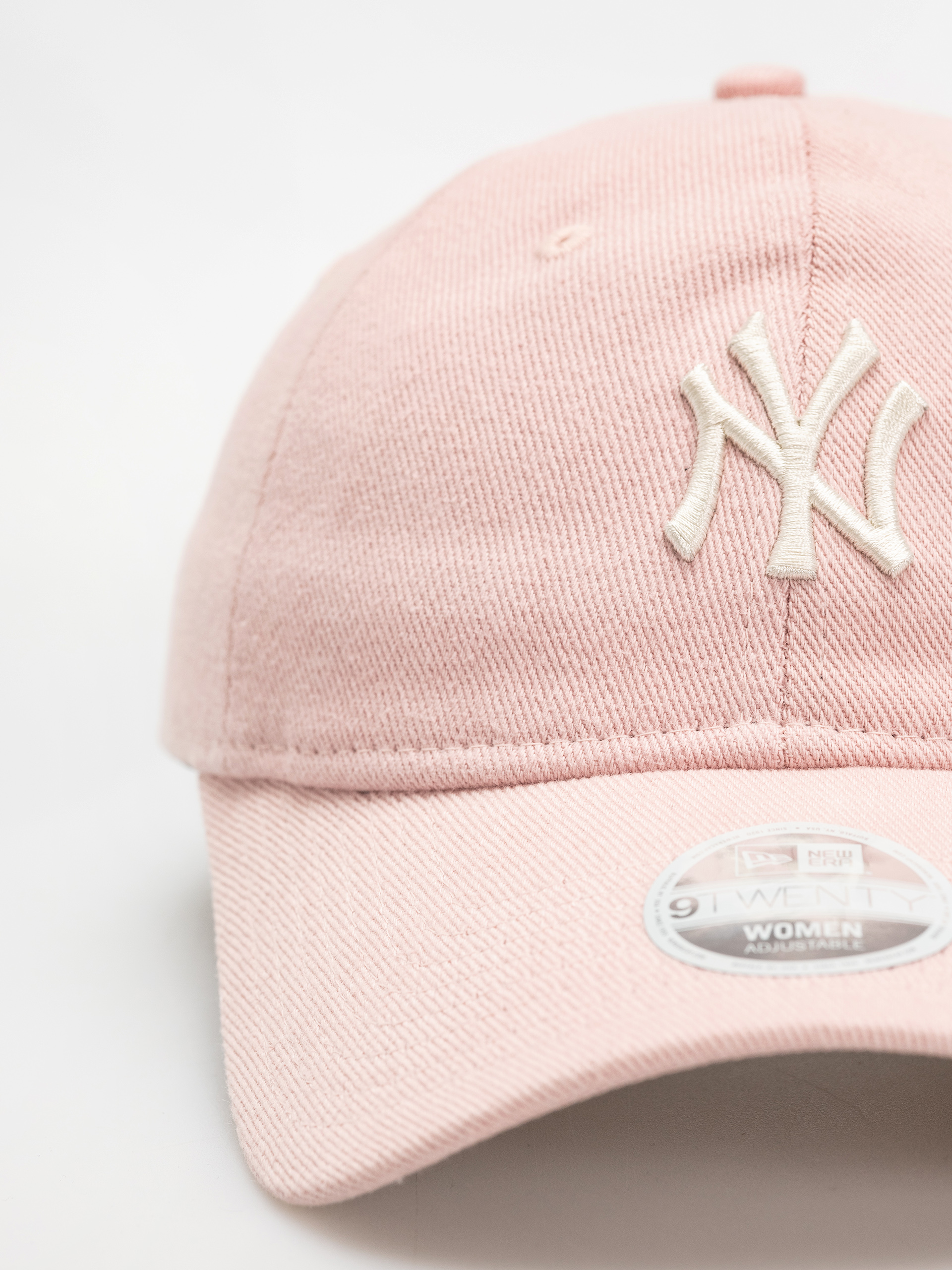 Czapka z daszkiem New Era Dye Denim 9Twenty New York Yankees Wmn (pink rose)