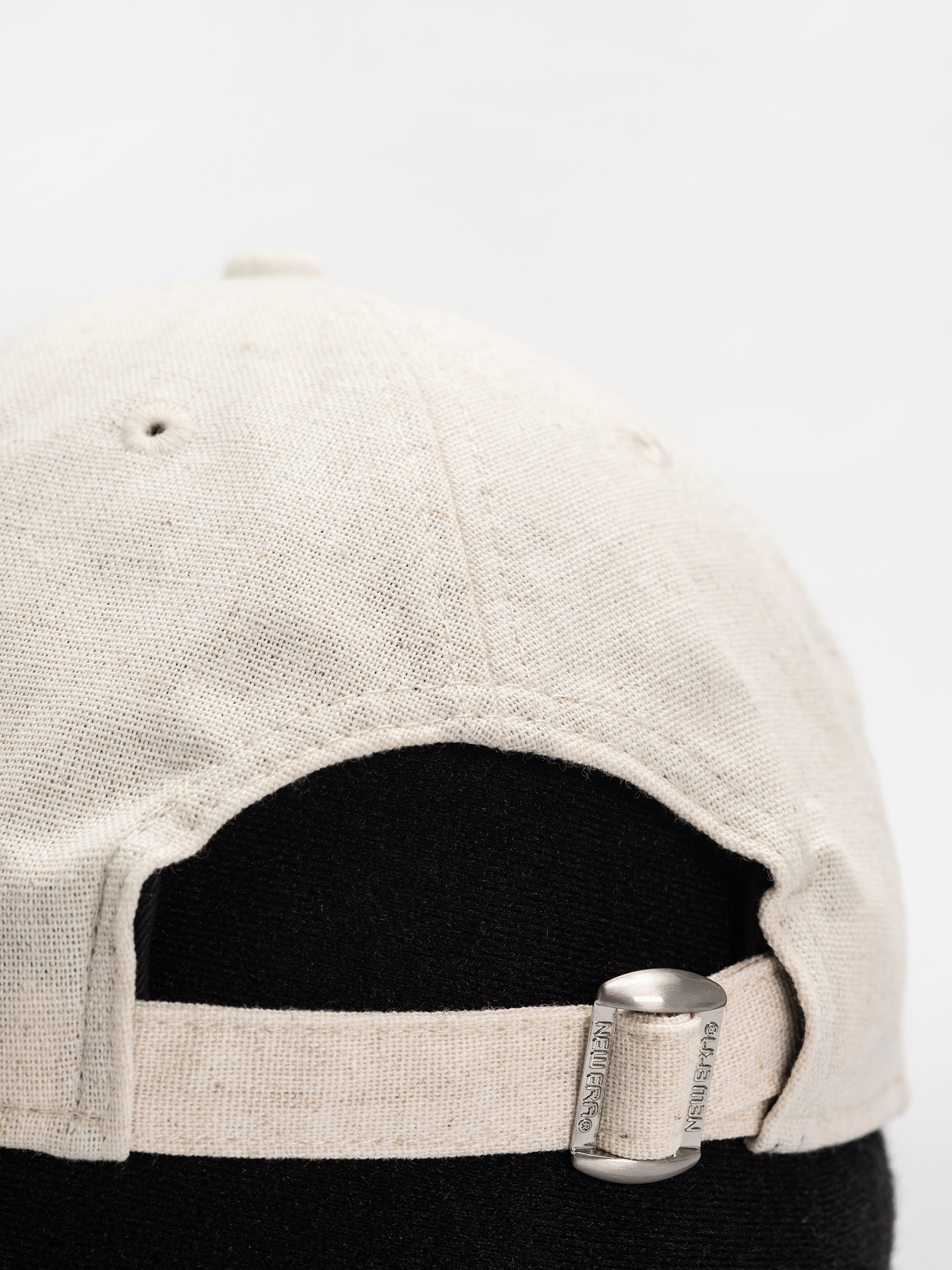 Czapka z daszkiem New Era Linen 9Twenty New York Yankees (stone chalk)