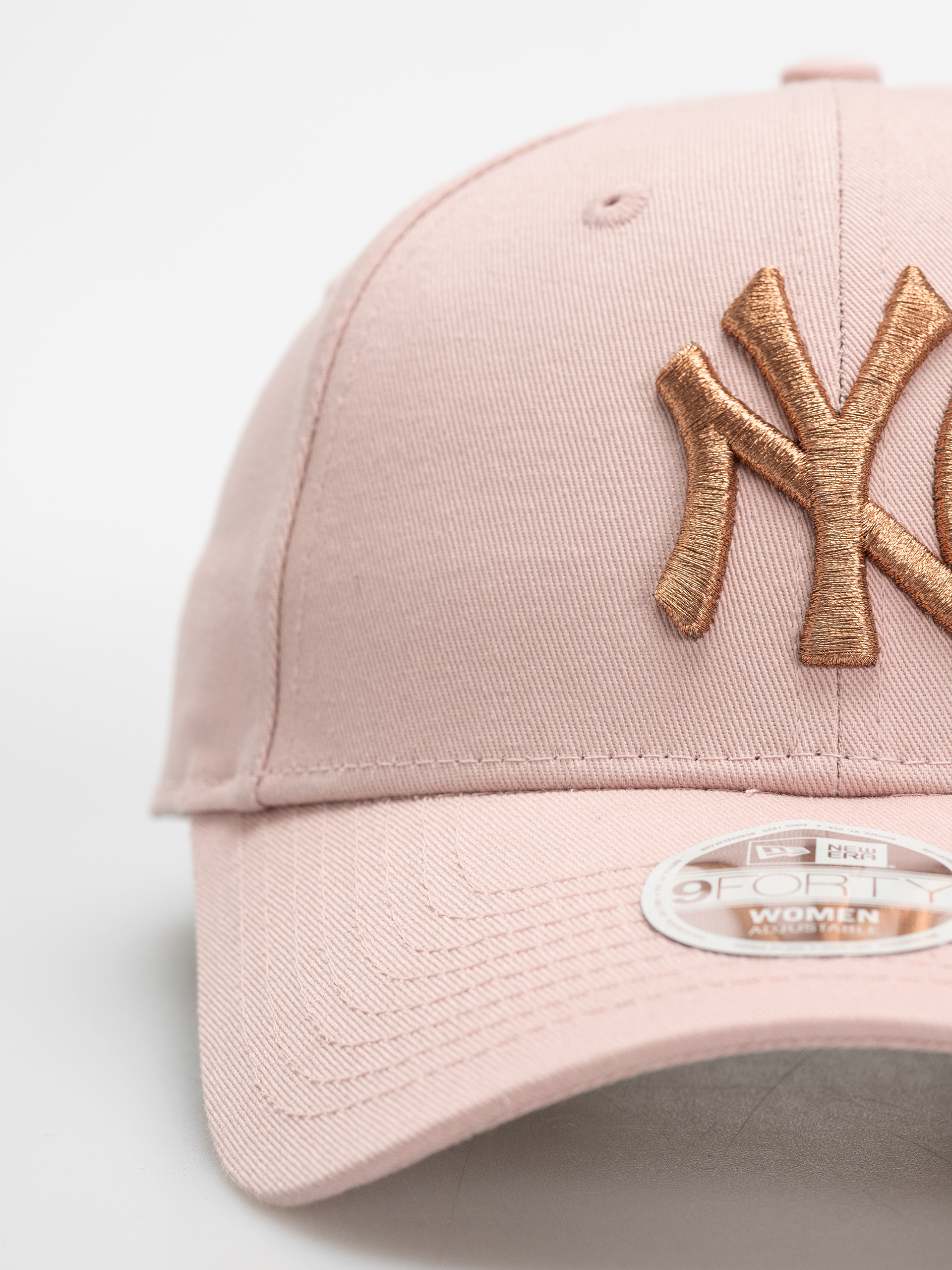 Czapka z daszkiem New Era Metallic Logo 9Forty New York Yankees Wmn (pink)
