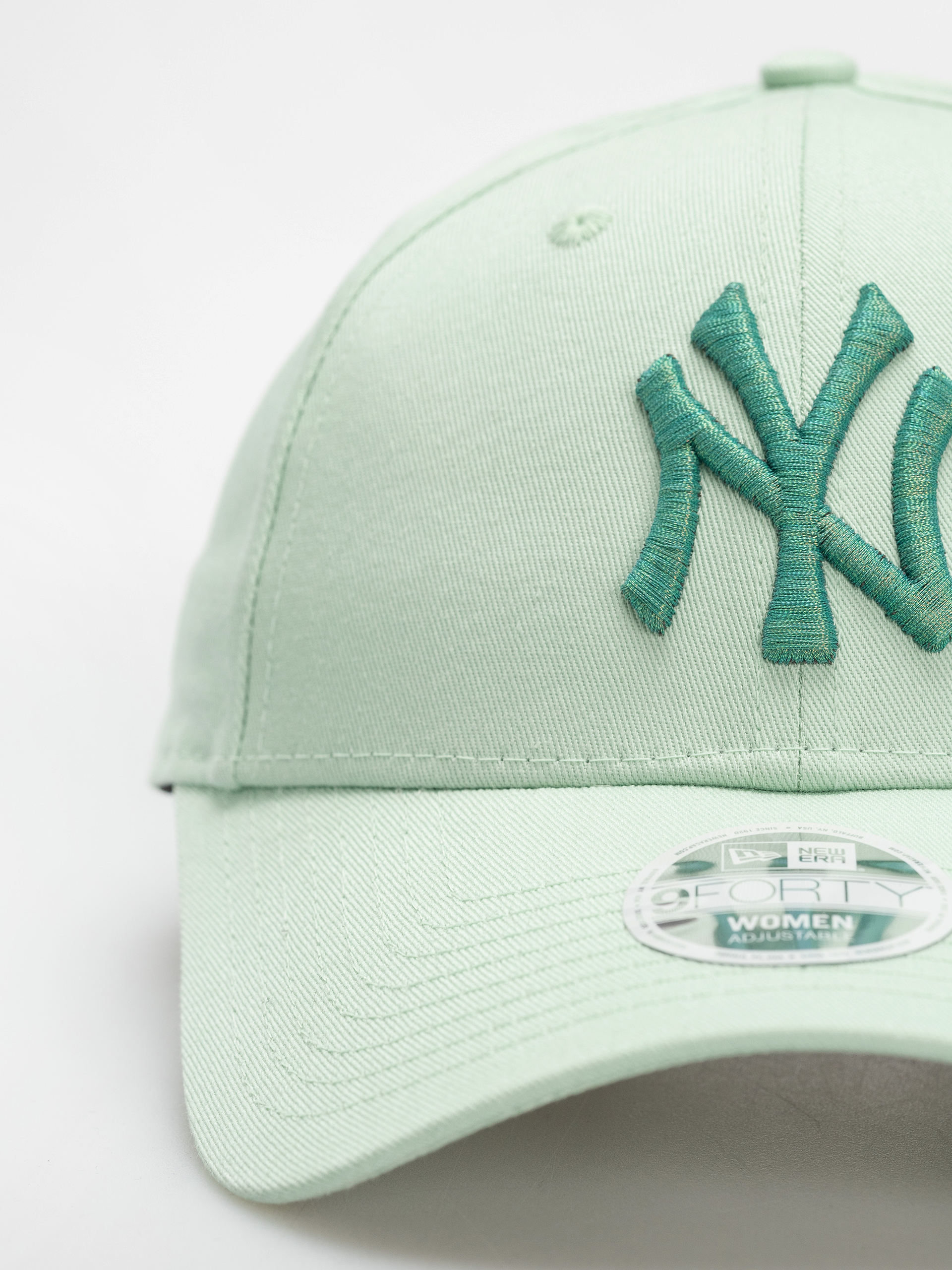 Czapka z daszkiem New Era Metallic Logo 9Forty New York Yankees Wmn (green)