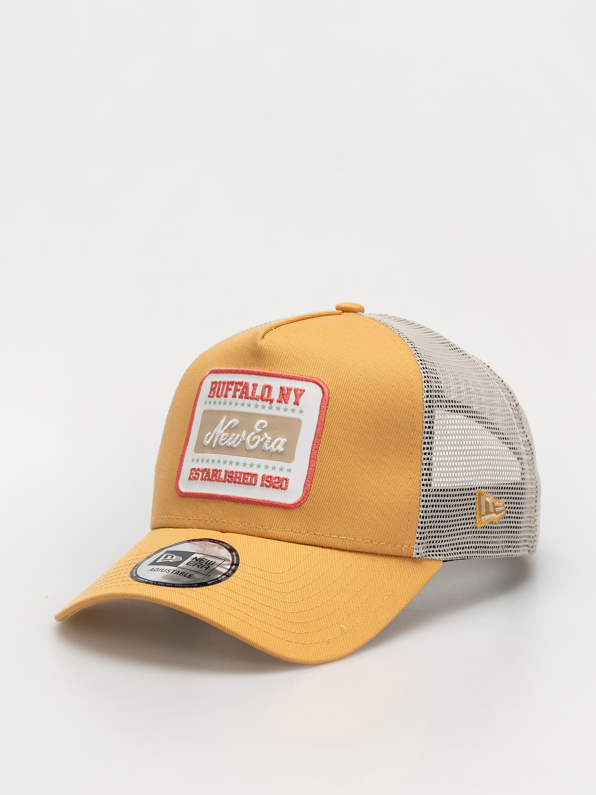 Czapka z daszkiem New Era Patch Trucker (yellow)