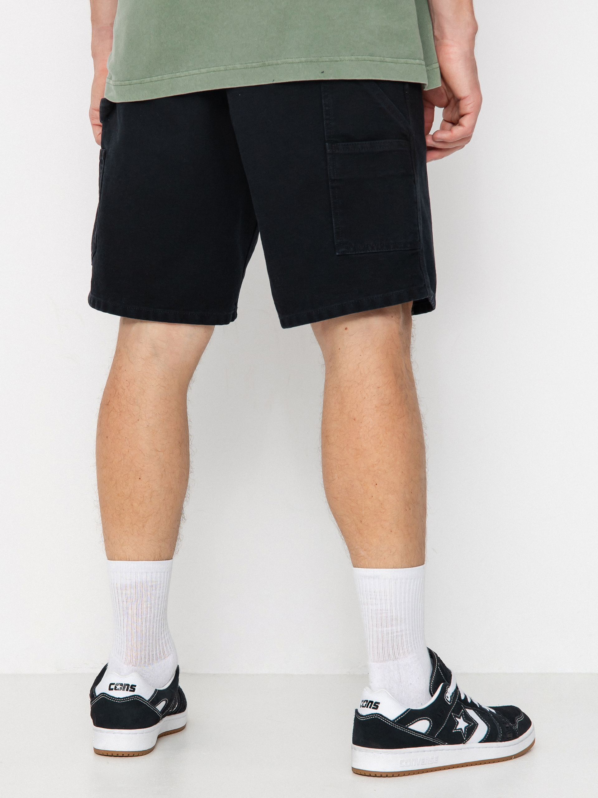 Szorty Carhartt WIP Single Knee (black)