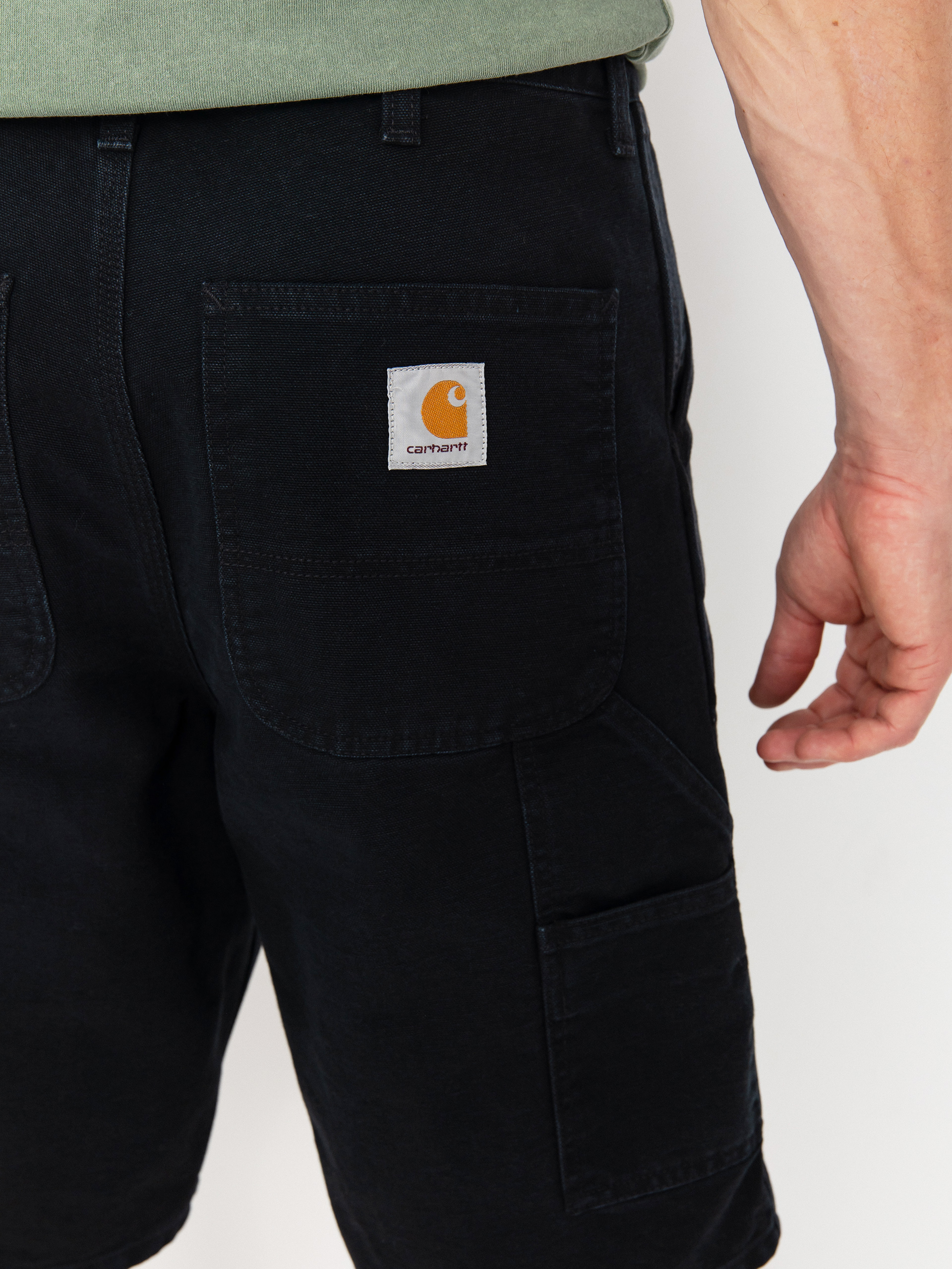 Szorty Carhartt WIP Single Knee (black)