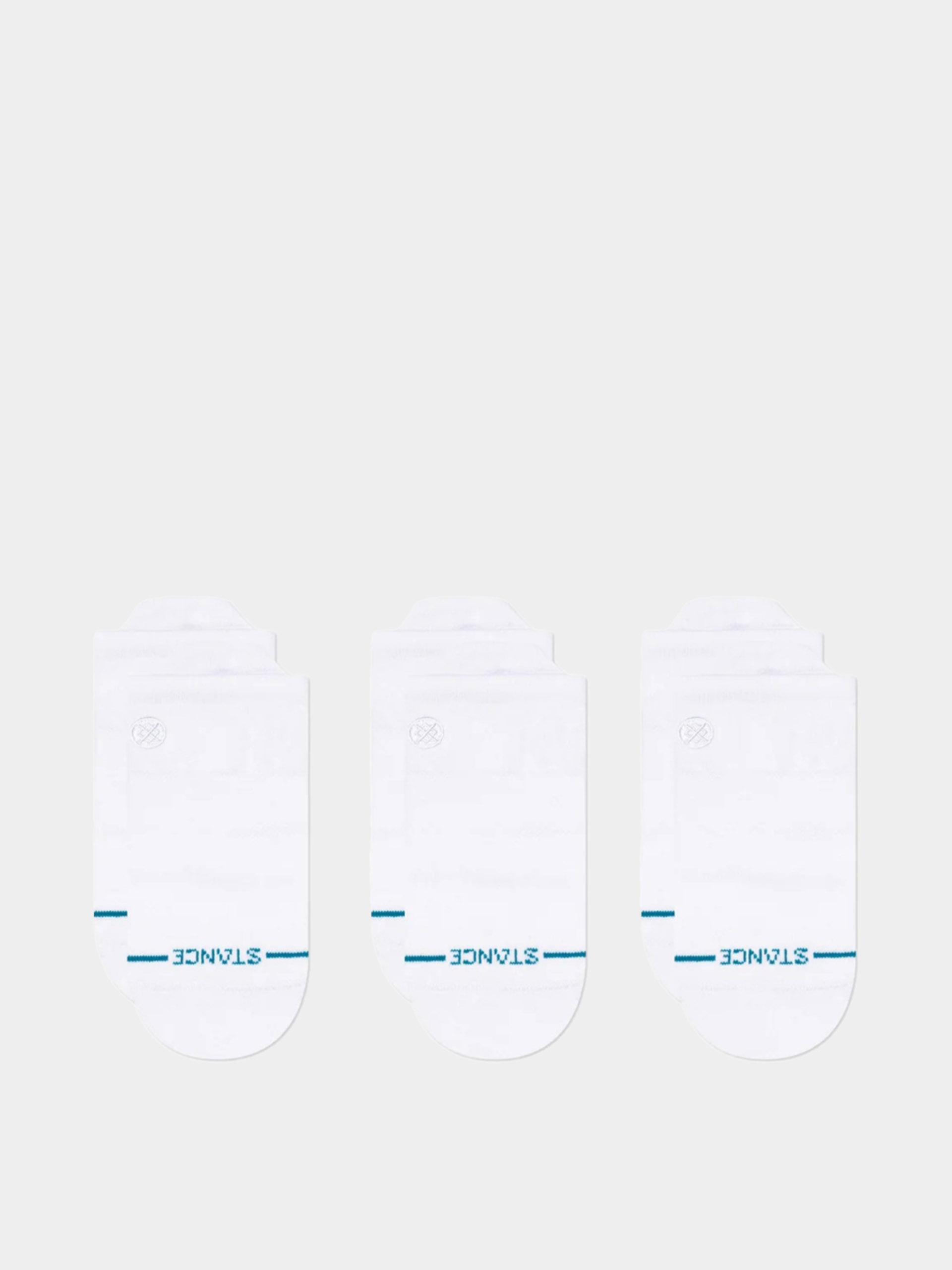 Skarpetki Stance Icon Low Tab 3 Pack (white)