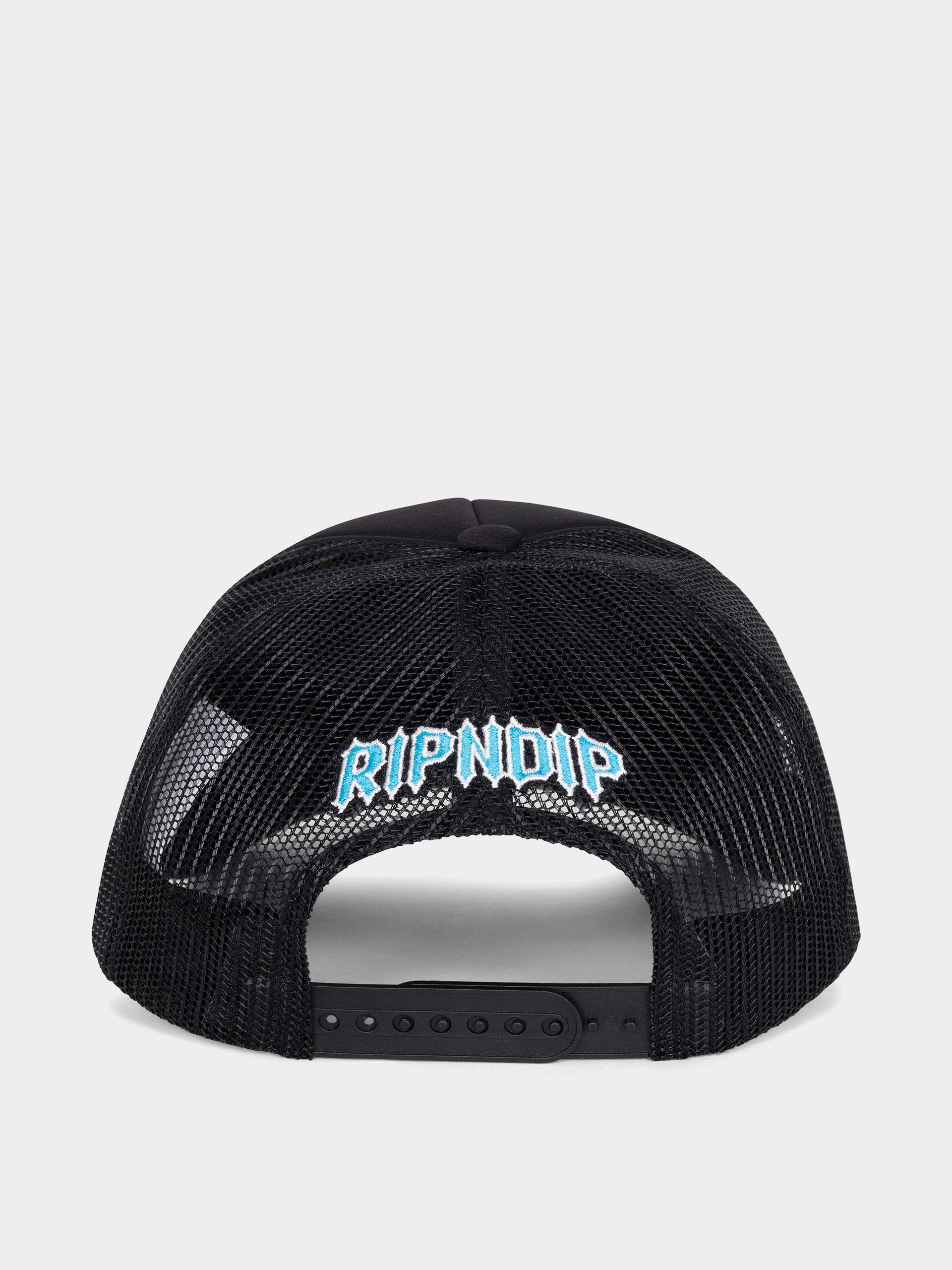 Czapka z daszkiem RipNDip Skull And Bones Trucker (black)