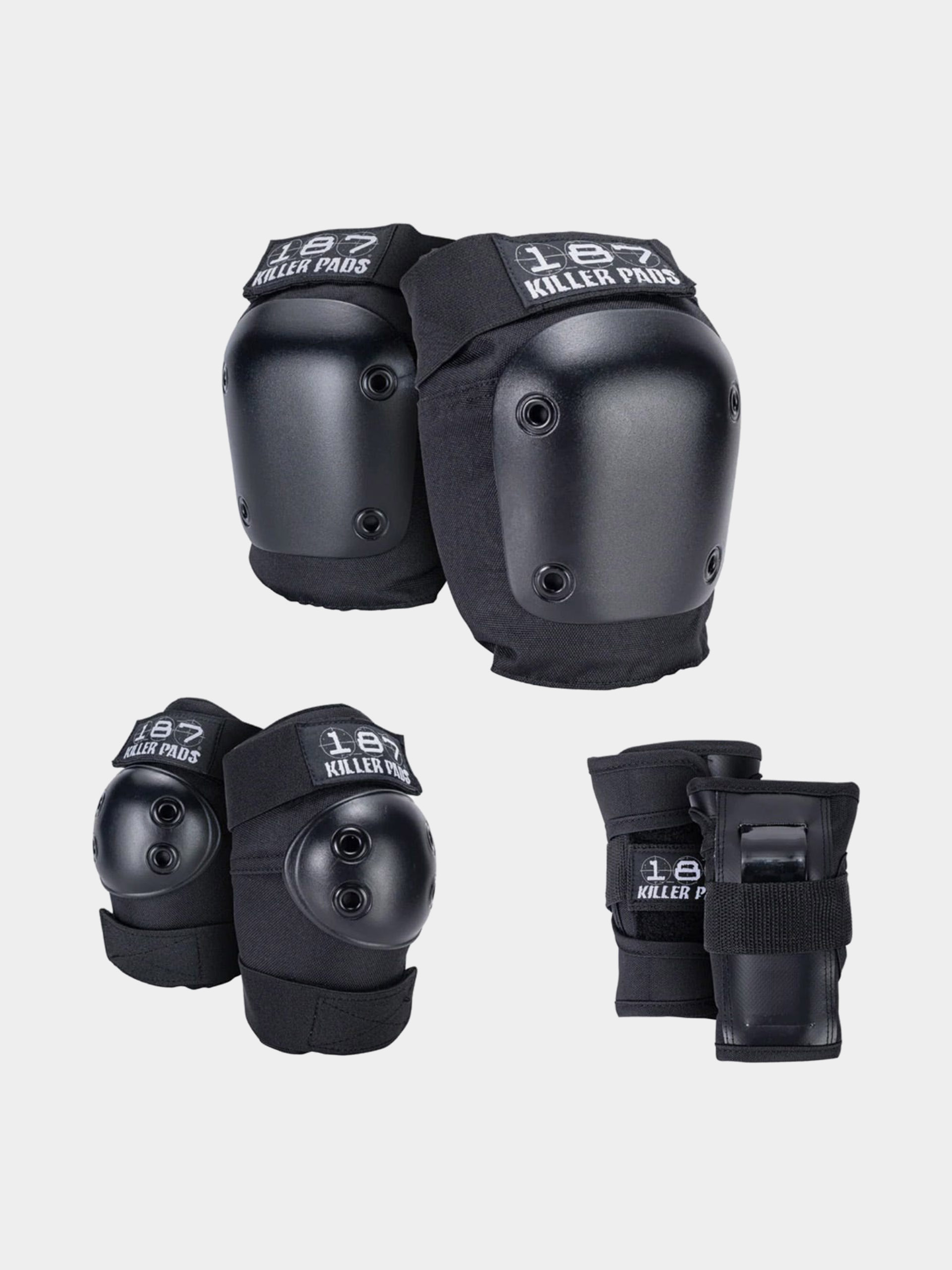 Ochraniacze 187 Killer Pads Jr Six Pack Set JR (black)