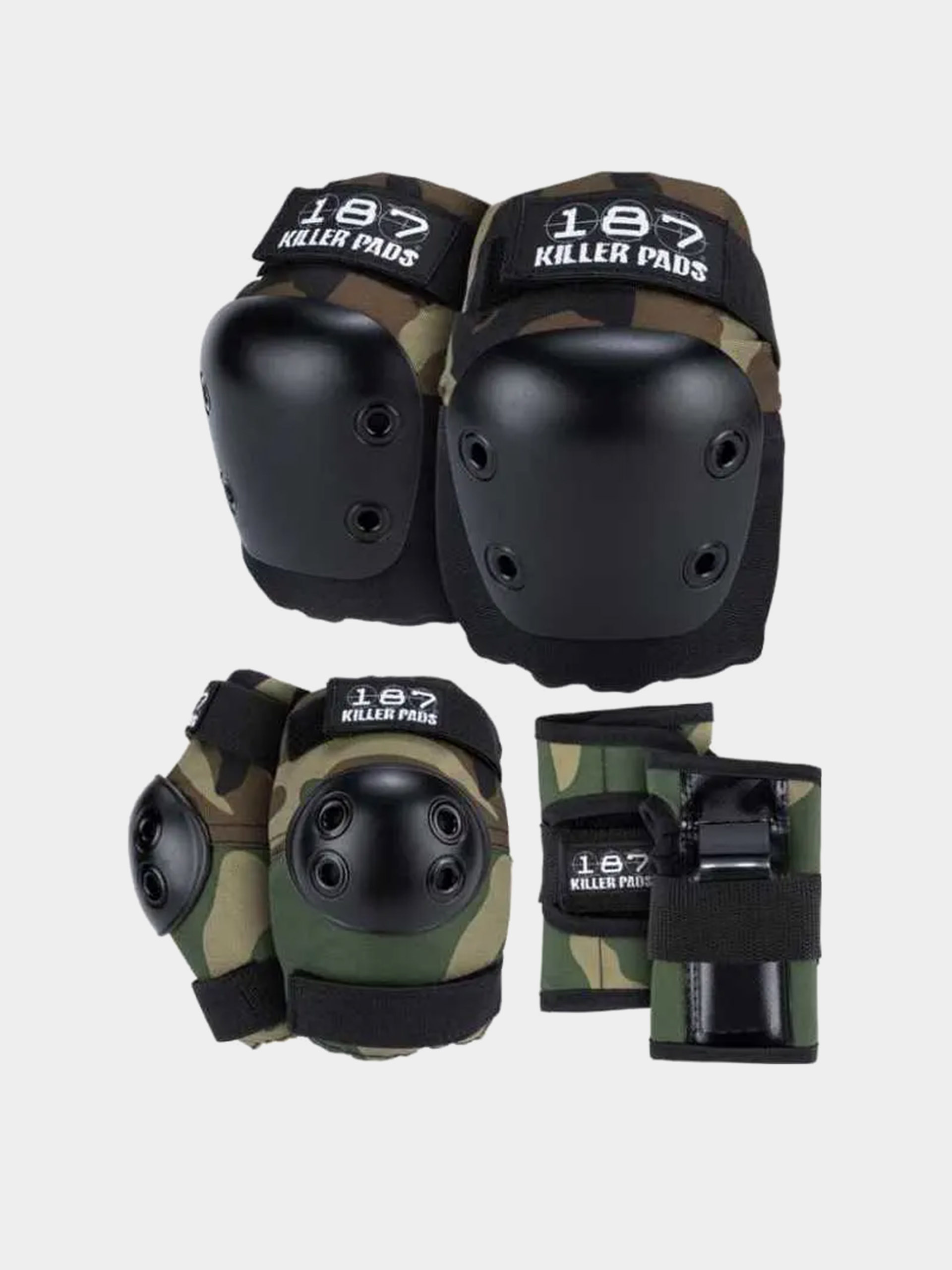 Ochraniacze 187 Killer Pads Jr Six Pack Set JR (camo)