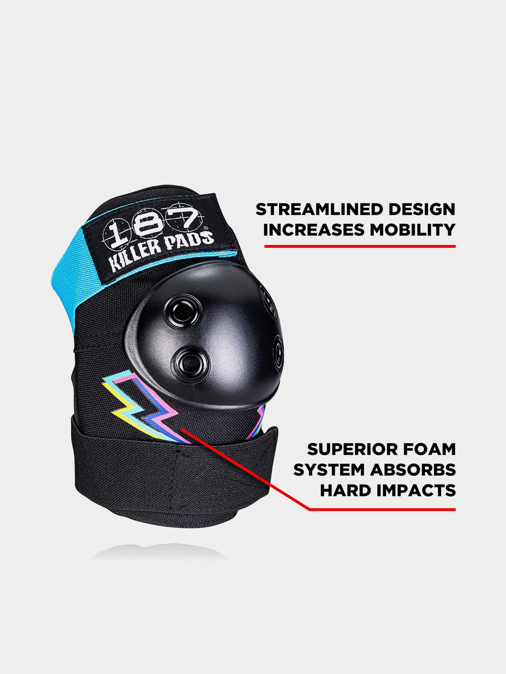 Ochraniacze 187 Killer Pads Six Pack Set Electric Bolt (multi)