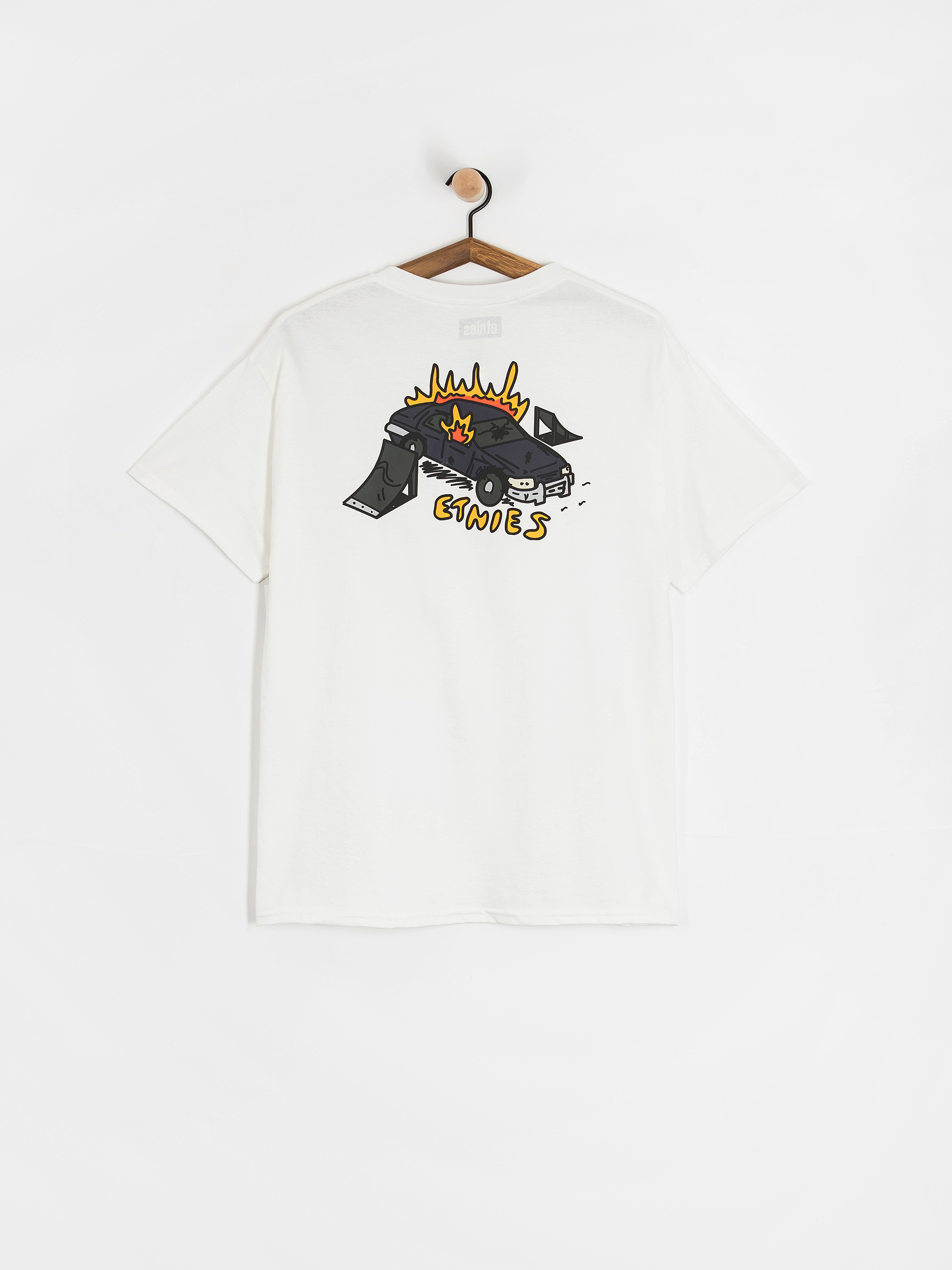 T-shirt Etnies On Fire (white)