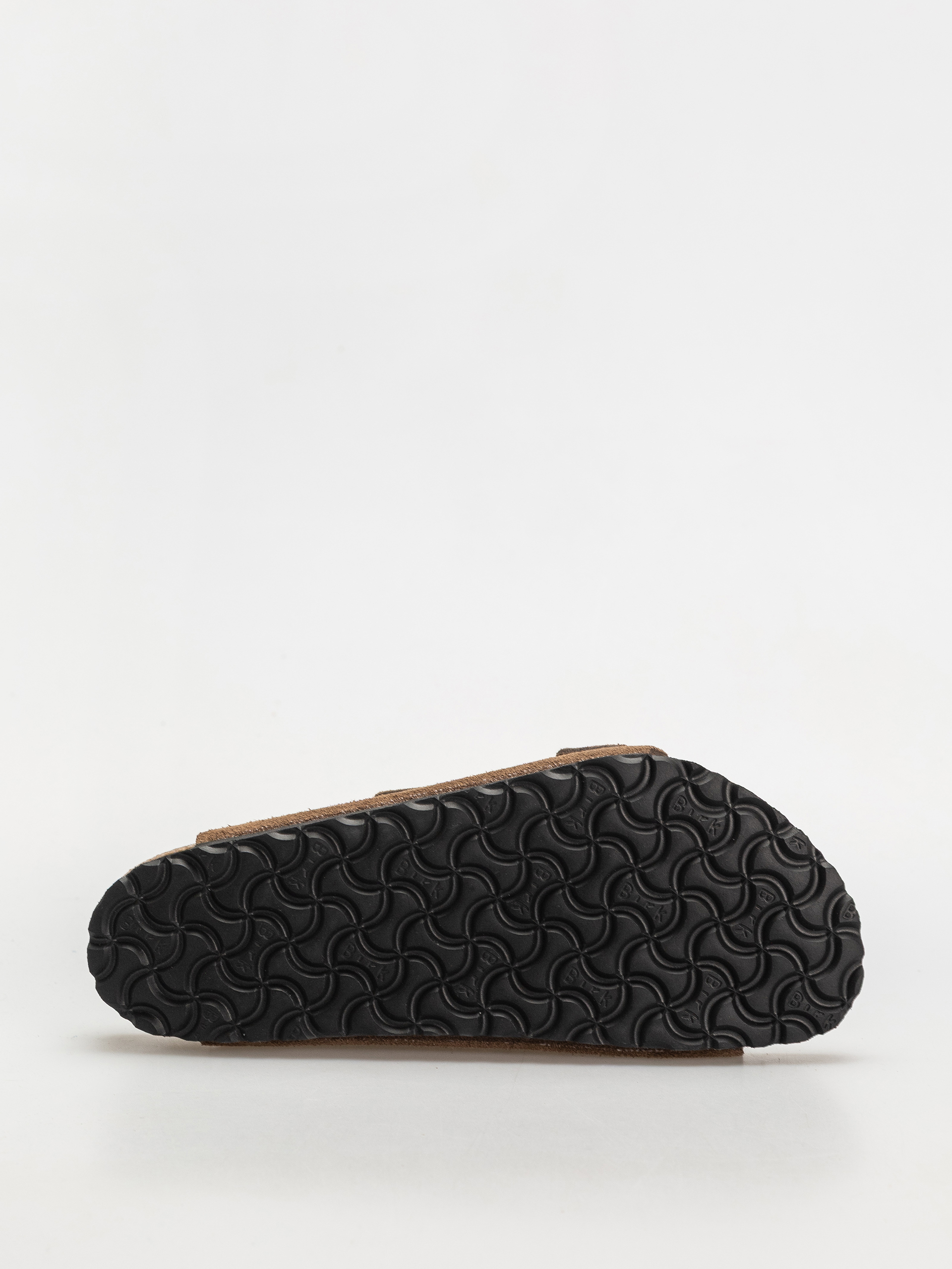 Klapki Birkenstock Arizona Suede Leather Regular (dark tea)