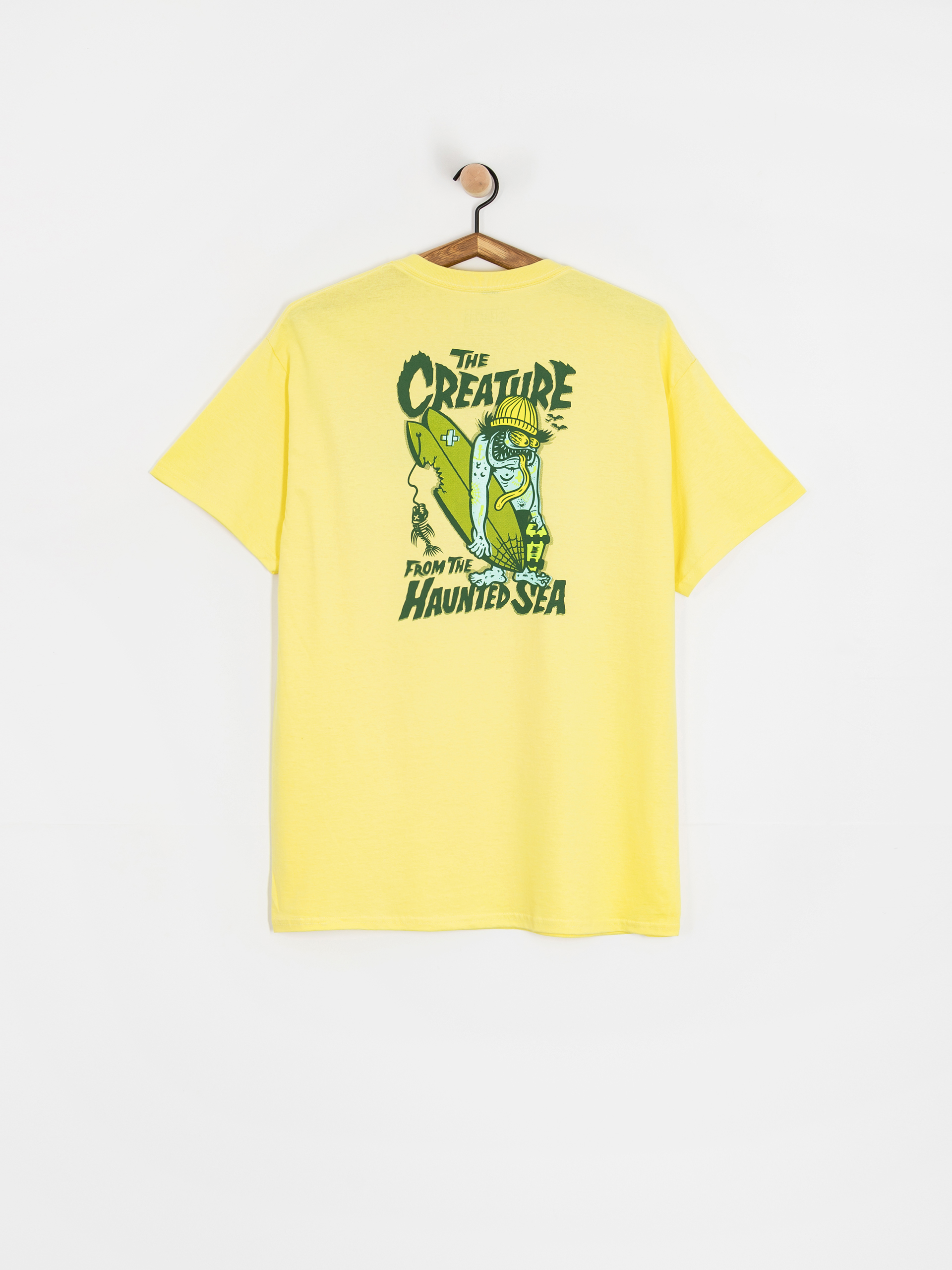 T-shirt Creature Haunted Sea (cornsilk)