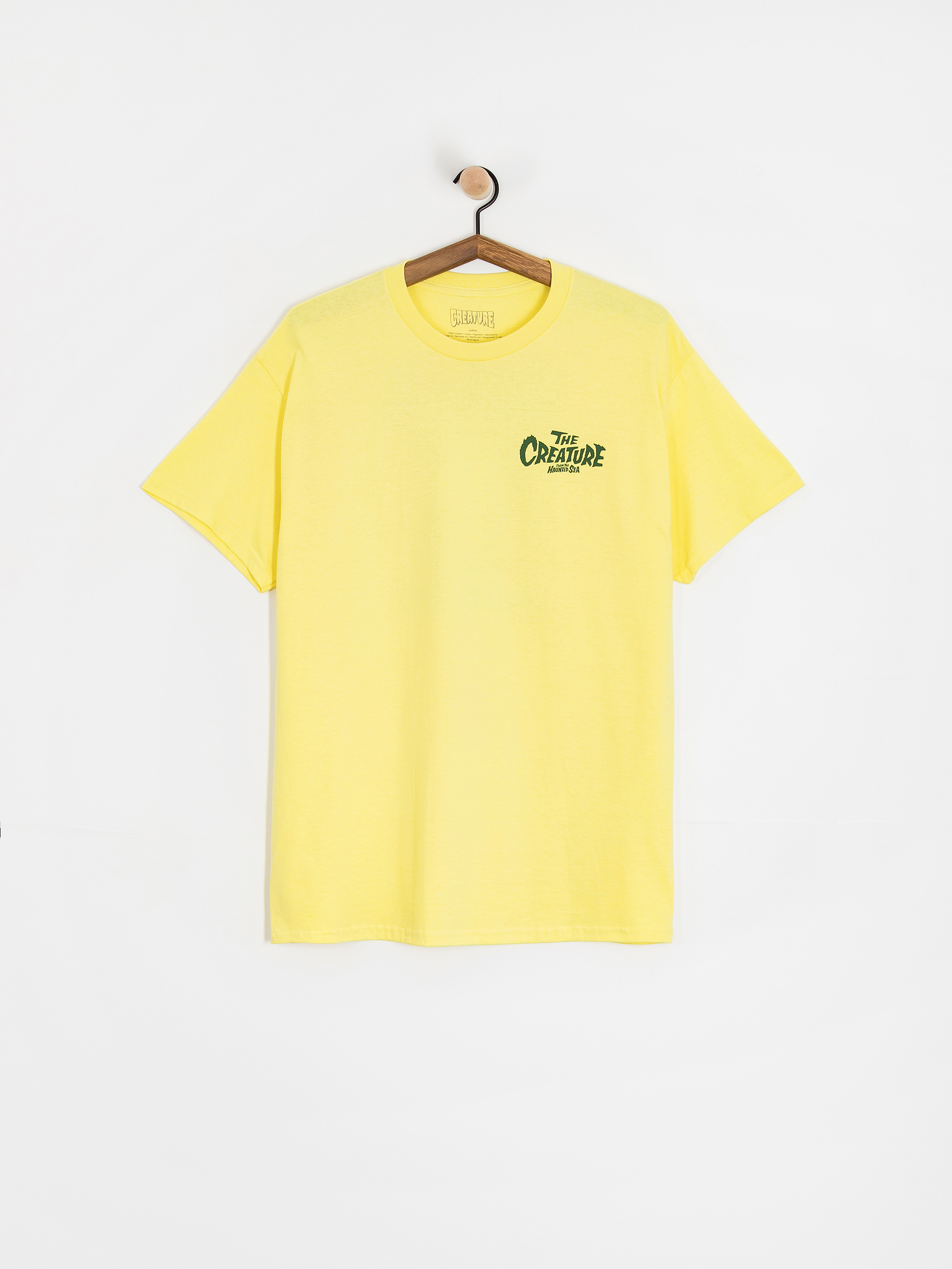 T-shirt Creature Haunted Sea (cornsilk)
