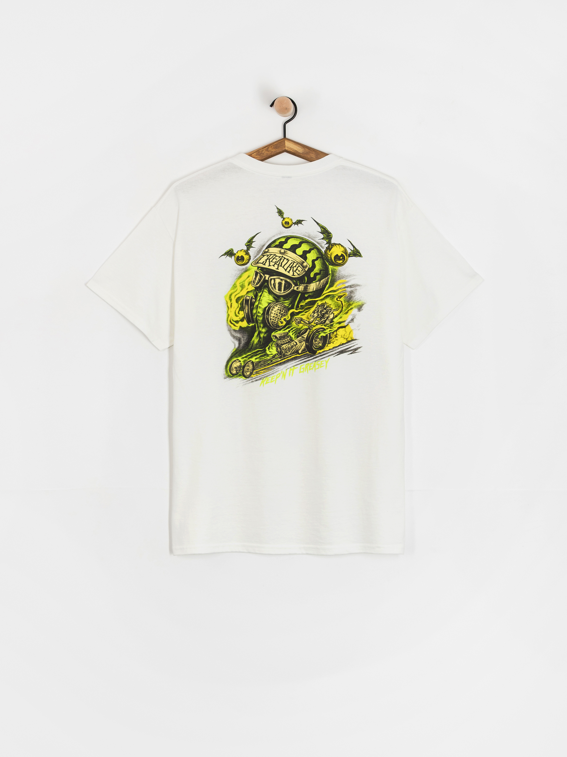 T-shirt Creature Crash And Burn (white)